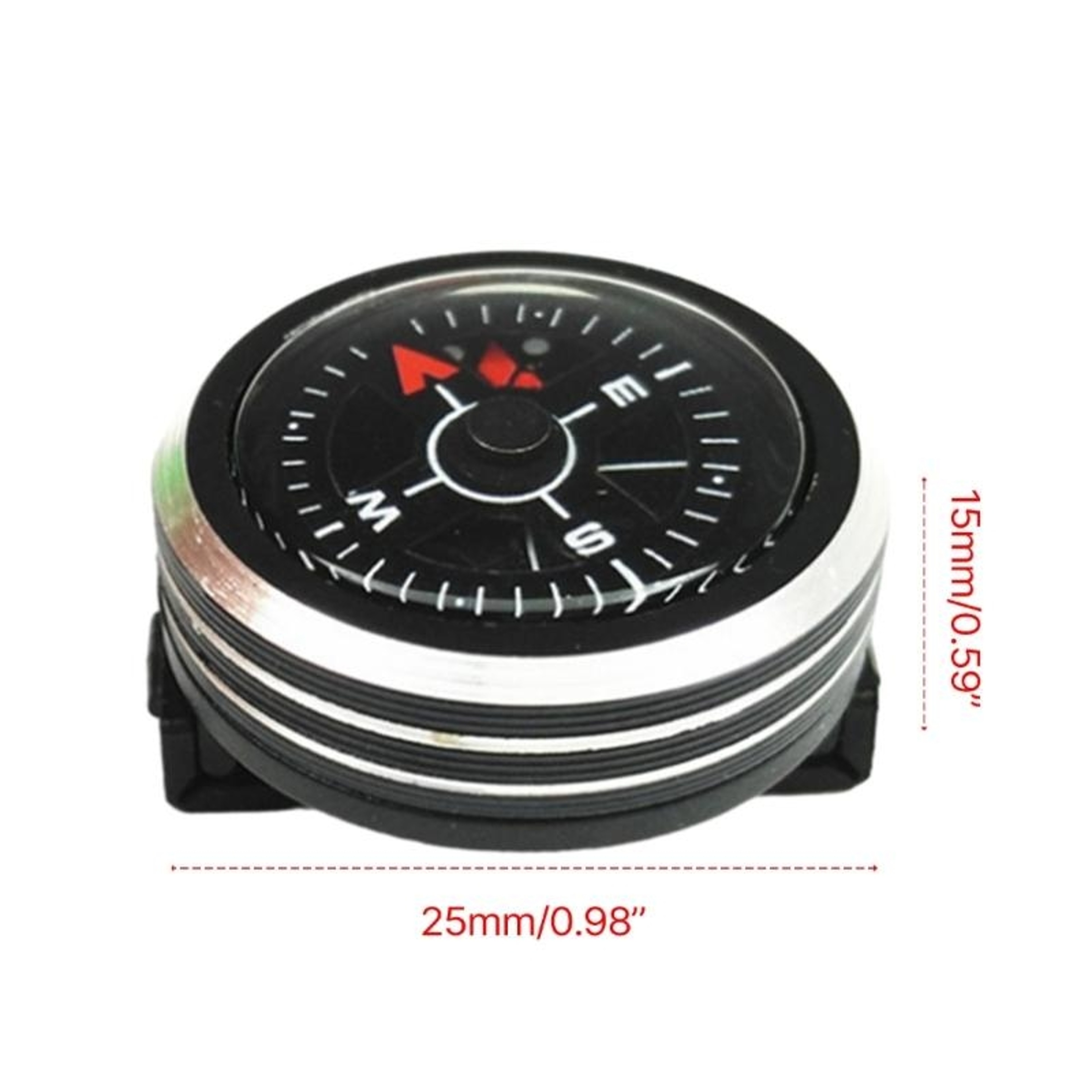 Detachable Wrist Compass Outdoor Navigation Tool for Hiking, Survival, and Diving – view 6