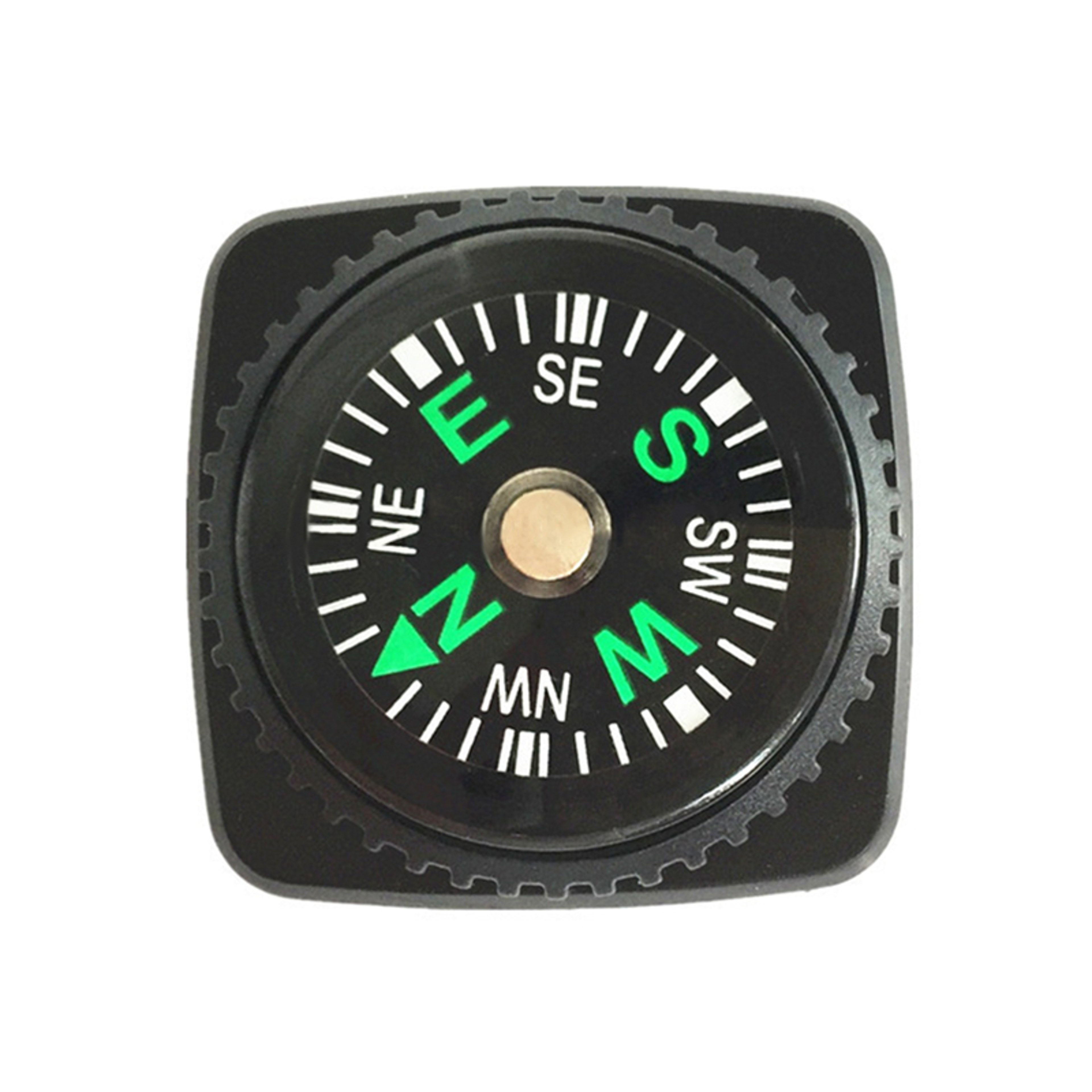 Mini Survival Compass Watch Strap Button Compass For Hiking Camping Navigation Gear 2