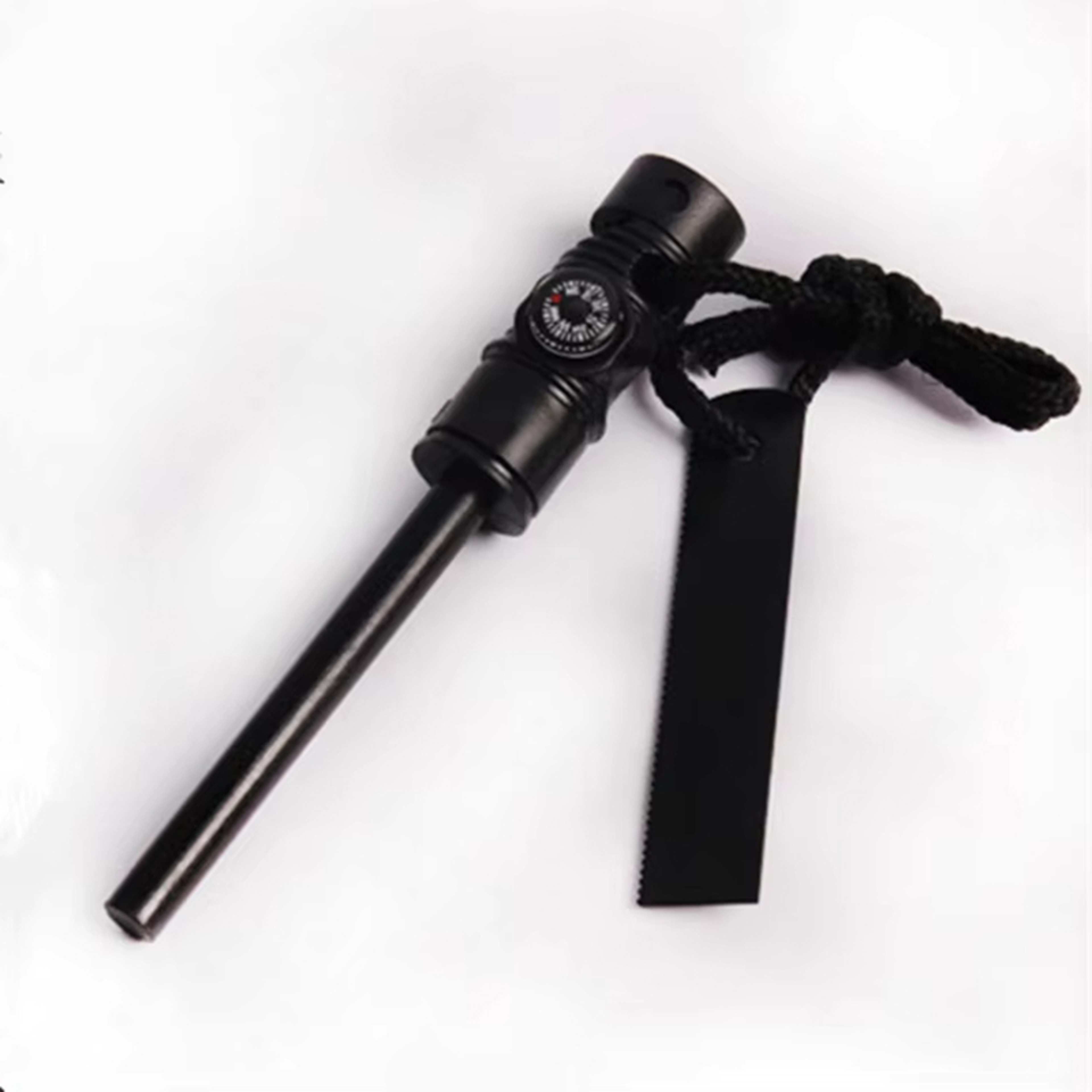 Magnesium Fire Starter Survival Kit with Whistle Compact Flint Fire Starter for Outdoor Emergency EDC – view 3