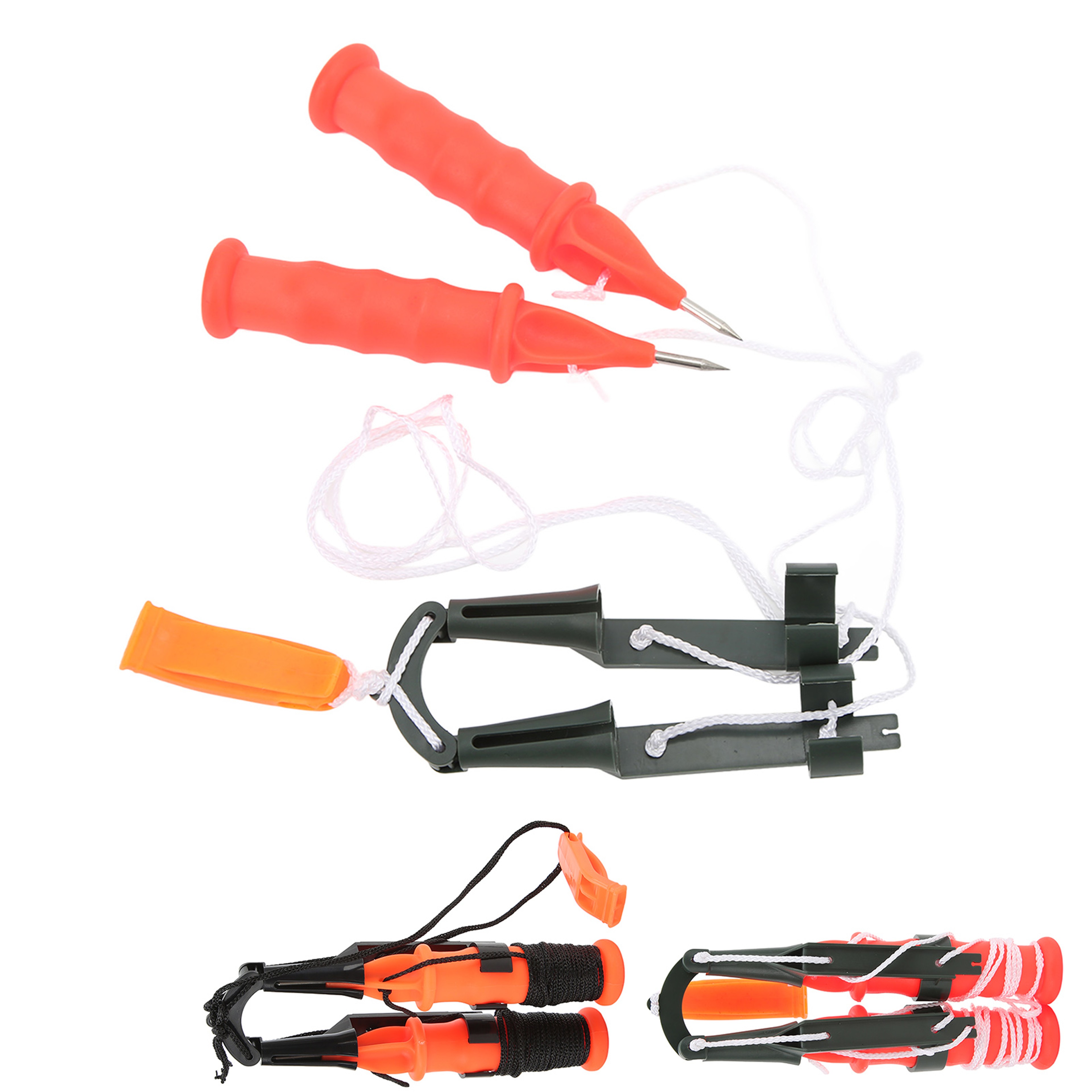 Ice Fishing Safety Picks with Whistle Emergency Ice Picks for Winter Survival Gear – view 5