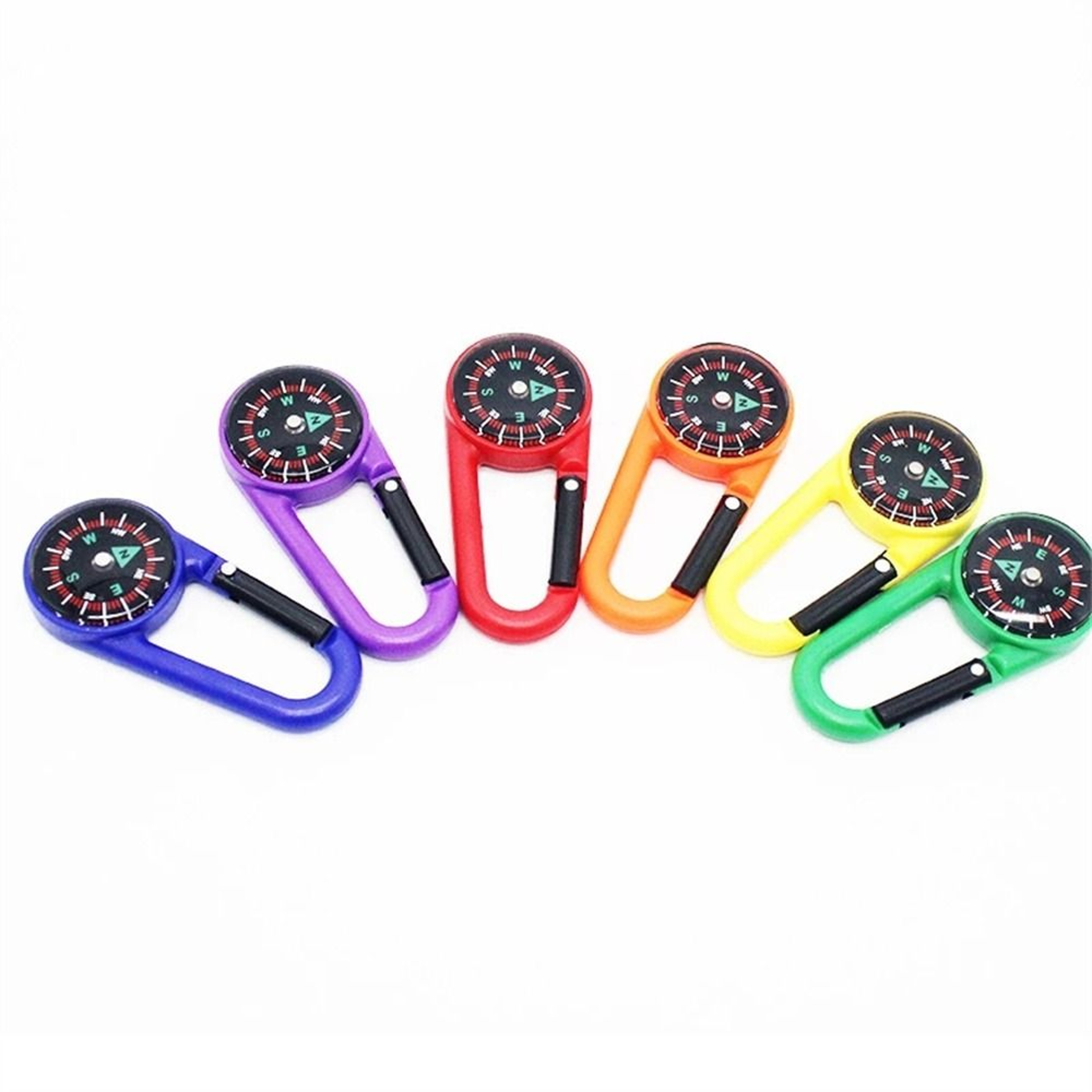 Mini Hiking Compass Keychain Survival Gear for Camping & Outdoor Navigation – view 2