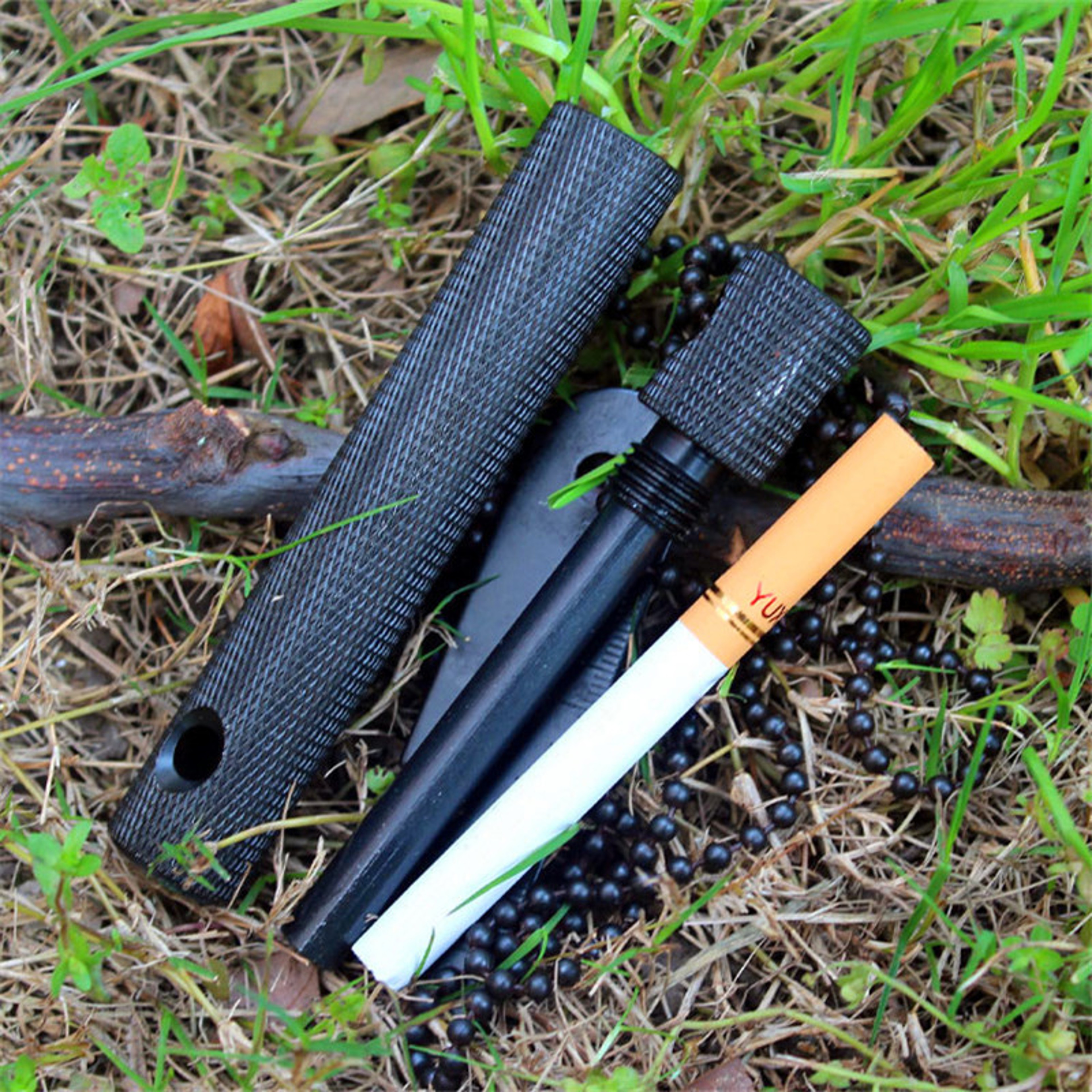 Ultimate Survival Fire Starter Kit with Magnesium Fire Starter & Compass – view 1