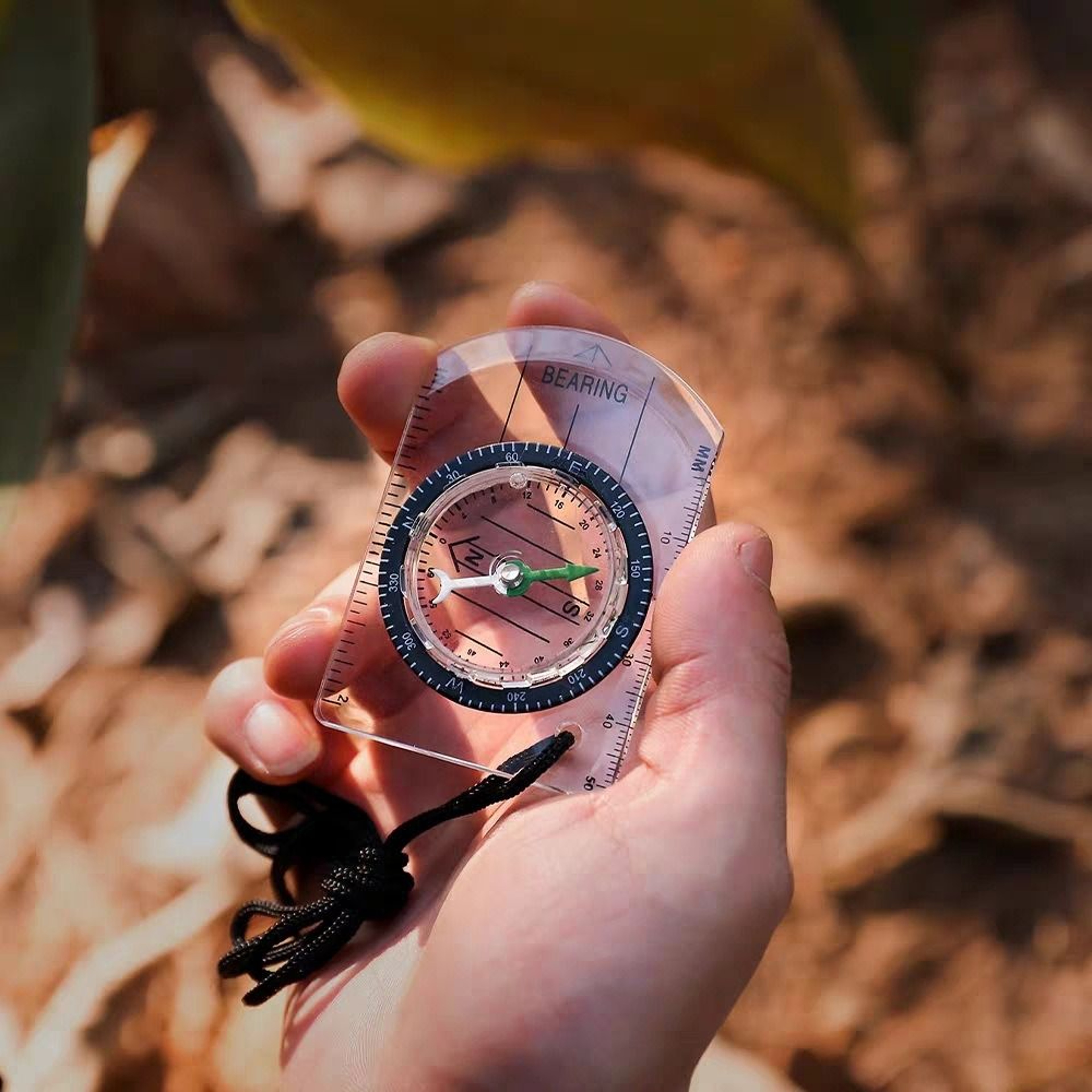 Precision Hiking Compass Portable Navigation Tool for Outdoor Survival and Orienteering – view 3