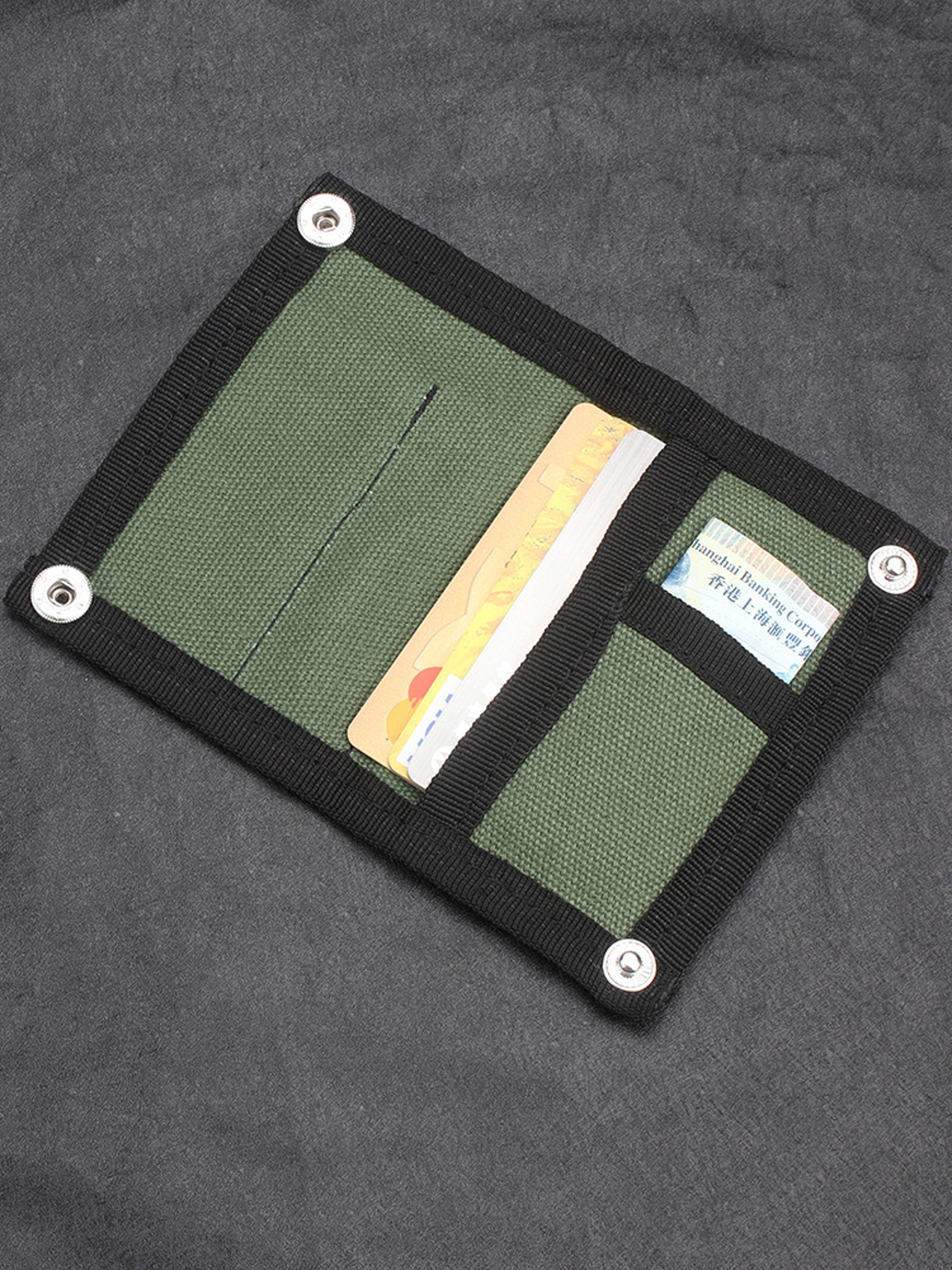 Tactical EDC Pouch Organizer with MOLLE System Durable Canvas Multi Pocket Gear Storage Bag – view 4