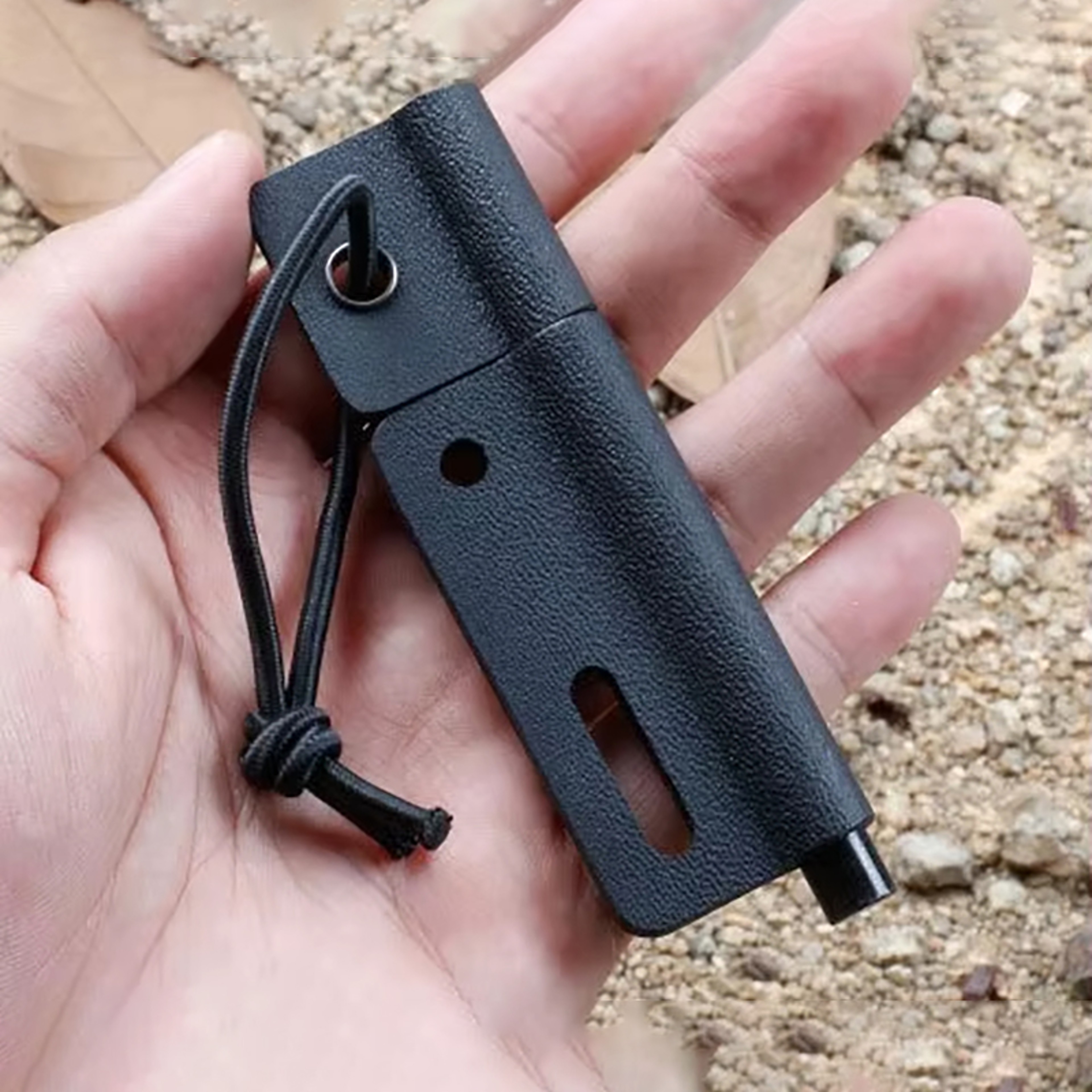 Magnesium Fire Starter Kit Survival Tool with Striker for Camping Hiking Emergency EDC – view 3