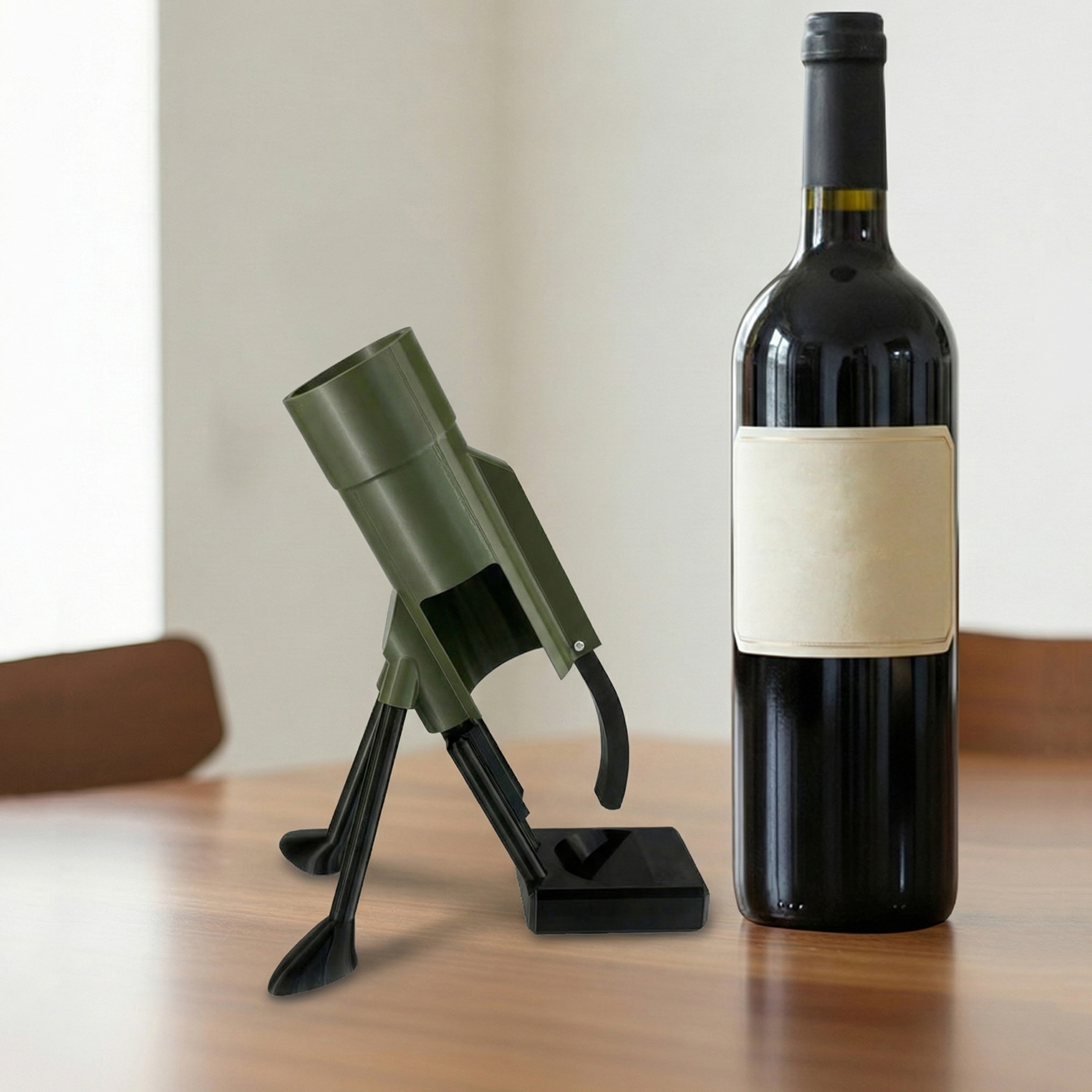 Tactical Beer Bottle Opener Cap Launcher Push Down Bar Tool – view 4