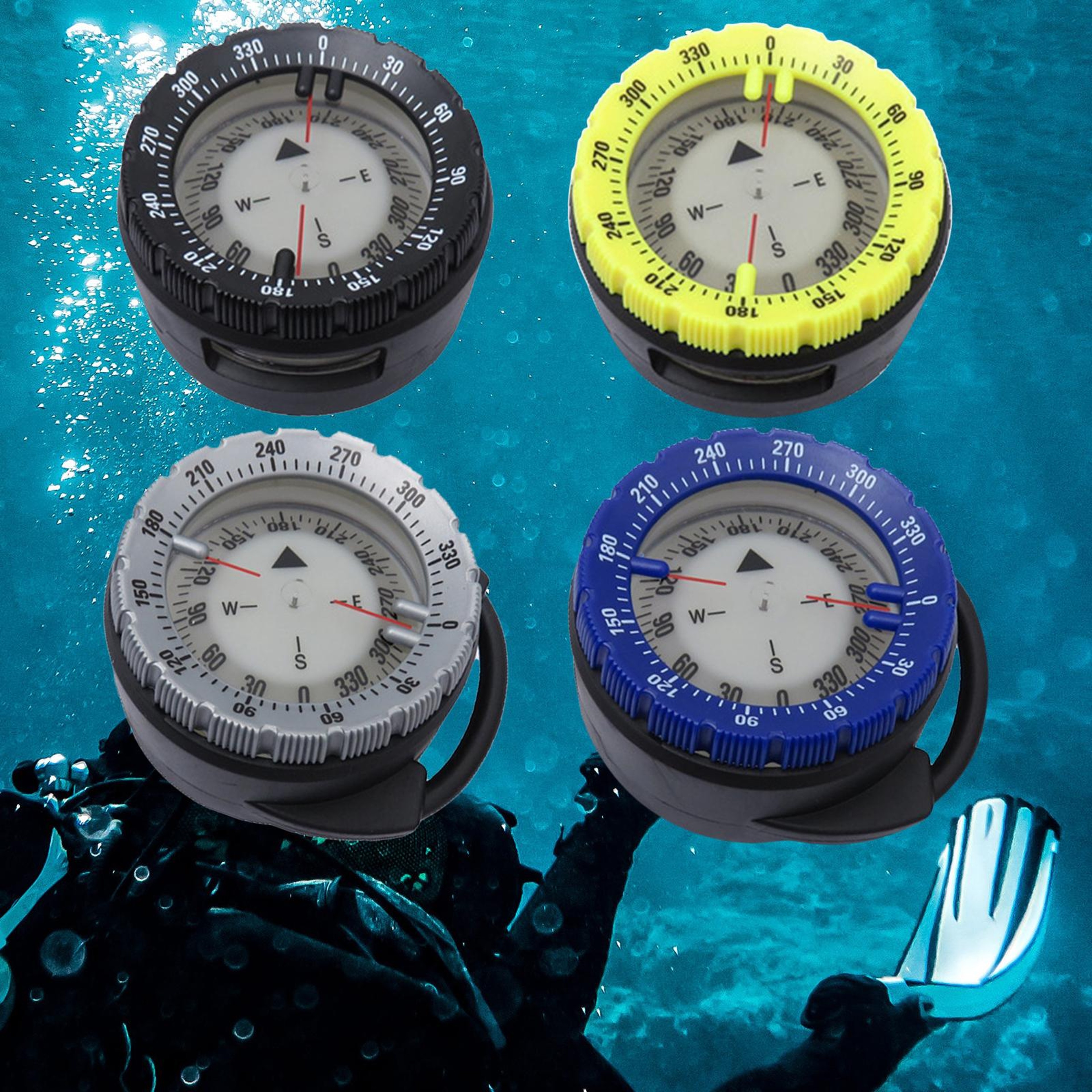 HighAccuracy Survival Compass For Hiking Camping Navigation 4