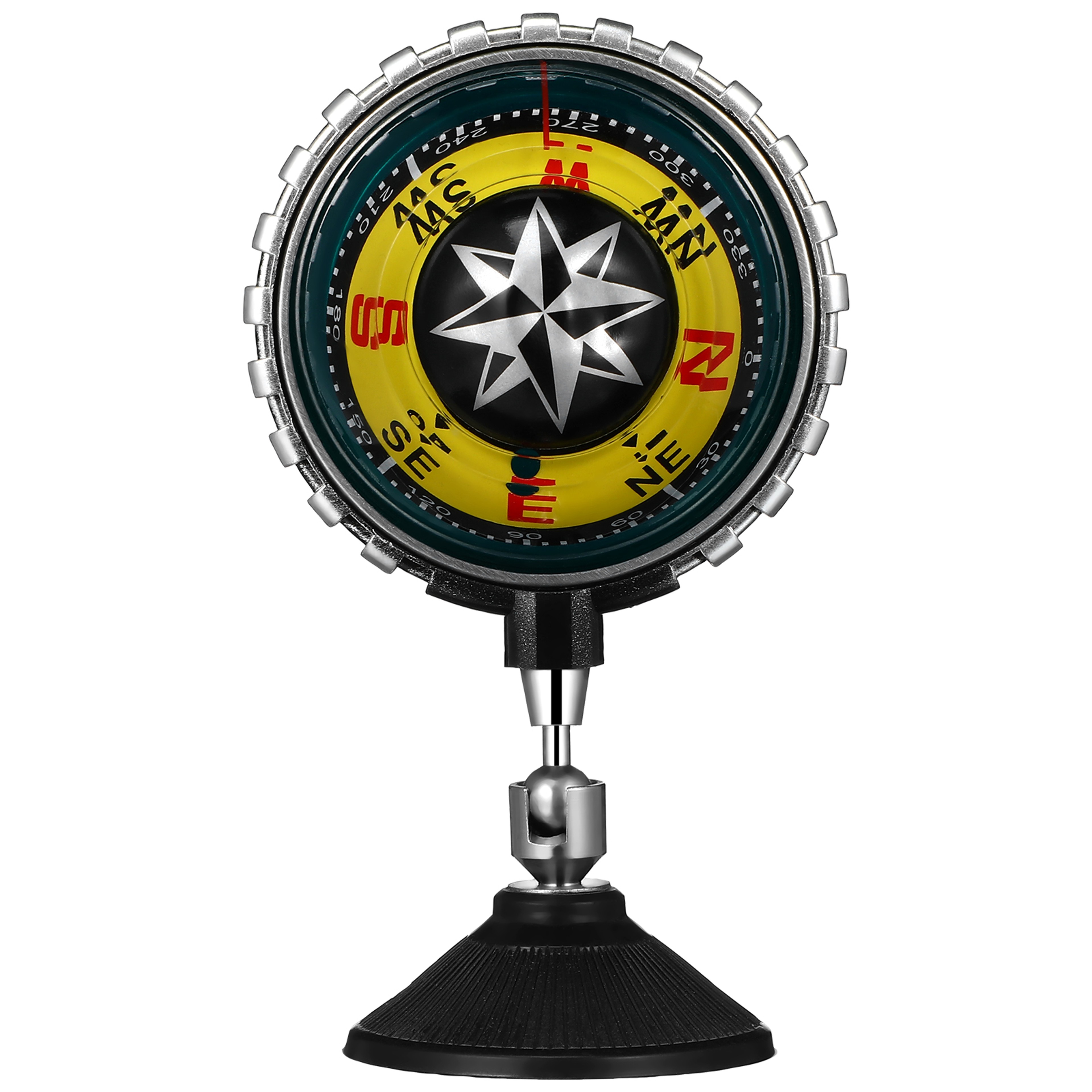 Suction Cup Car Compass Dashboard Mount, dashboard compass for car with Clear Navigation Display – view 4
