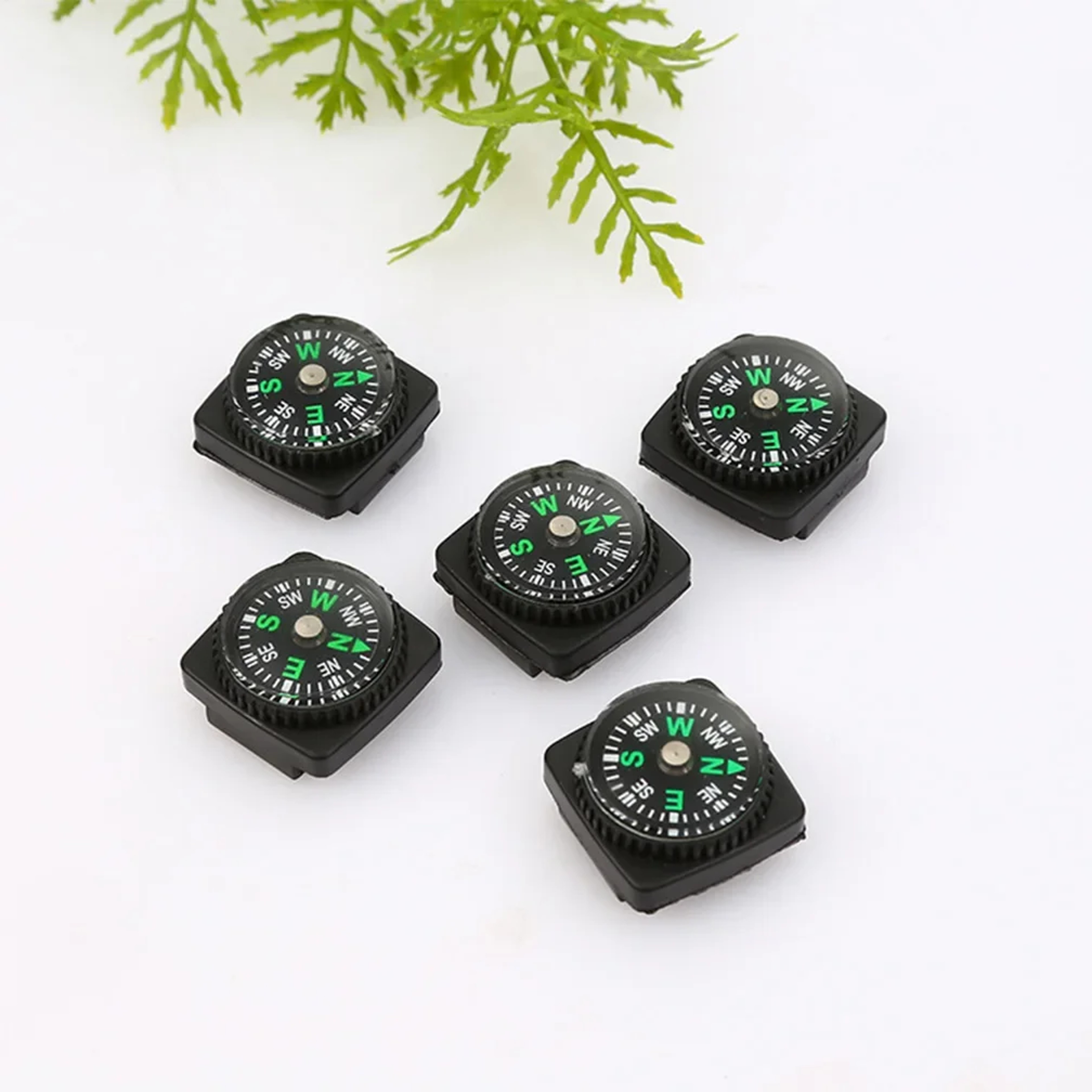 Mini Watch Strap Compass Survival Tool Portable Hiking Navigation Button For Outdoor Adventure 6