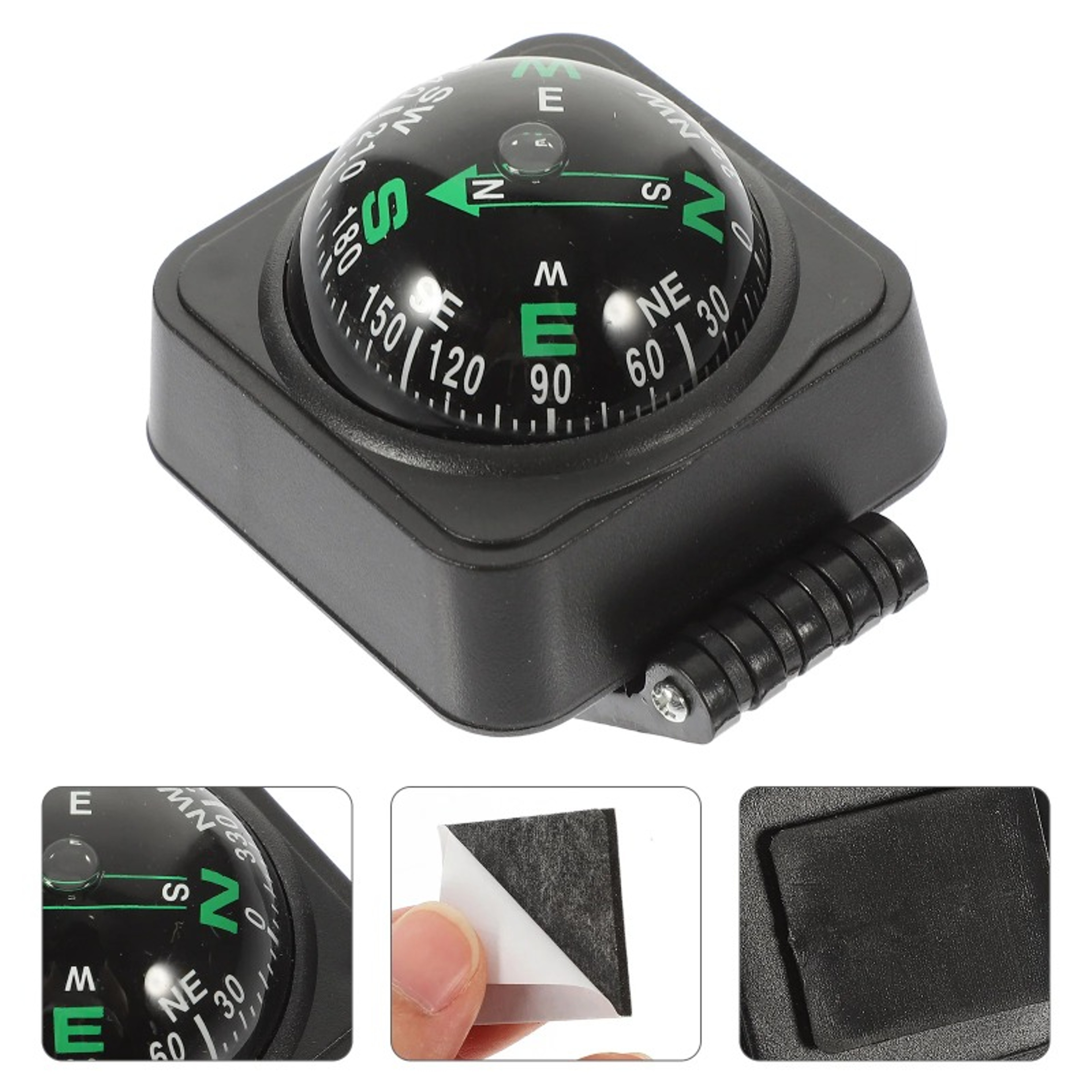High Precision Car Compass Dashboard Navigation Ball Adjustable Angle Driving Guide – view 5