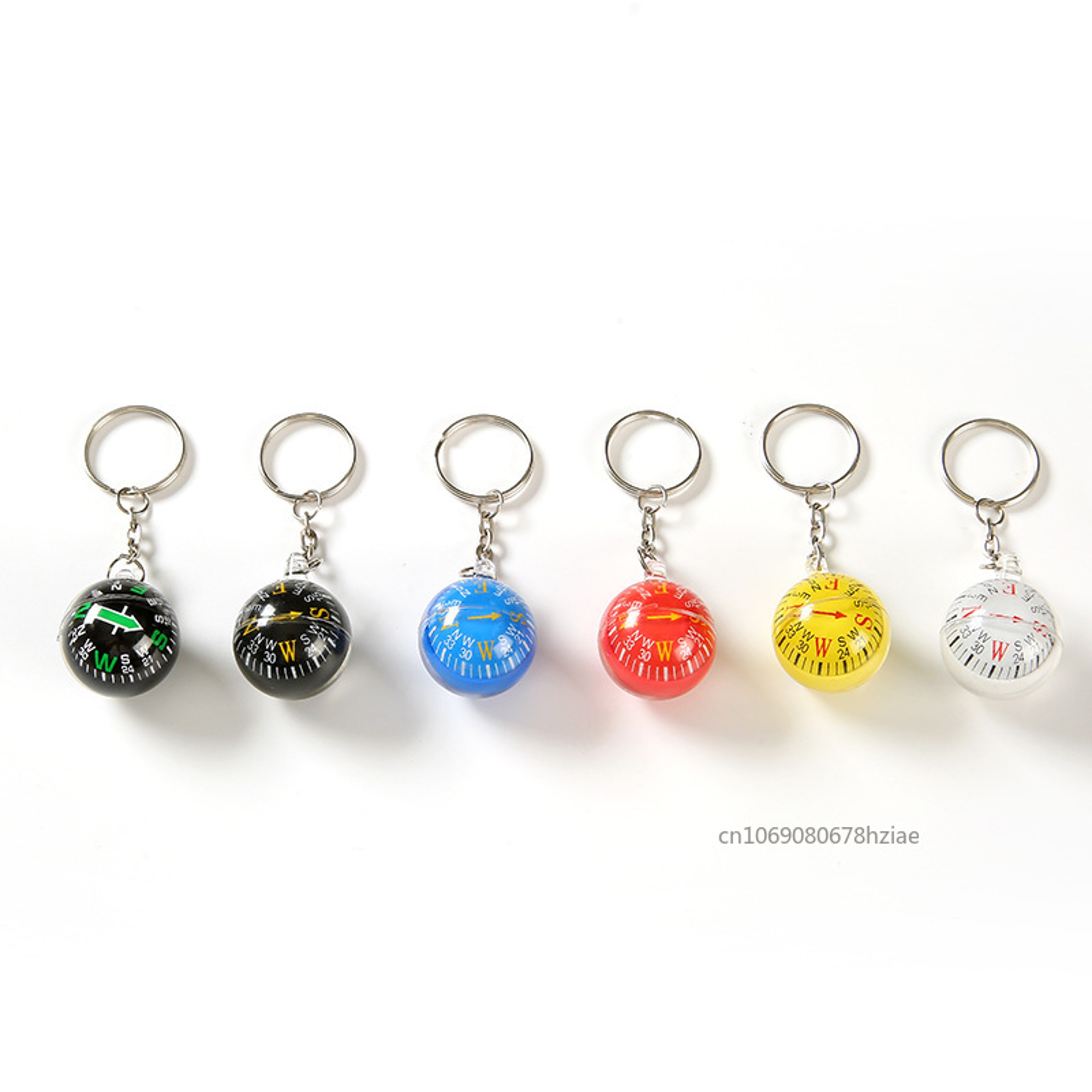 Mini Outdoor Survival Compass Keychain Portable Lightweight Navigation Tool For Hiking Camping 3