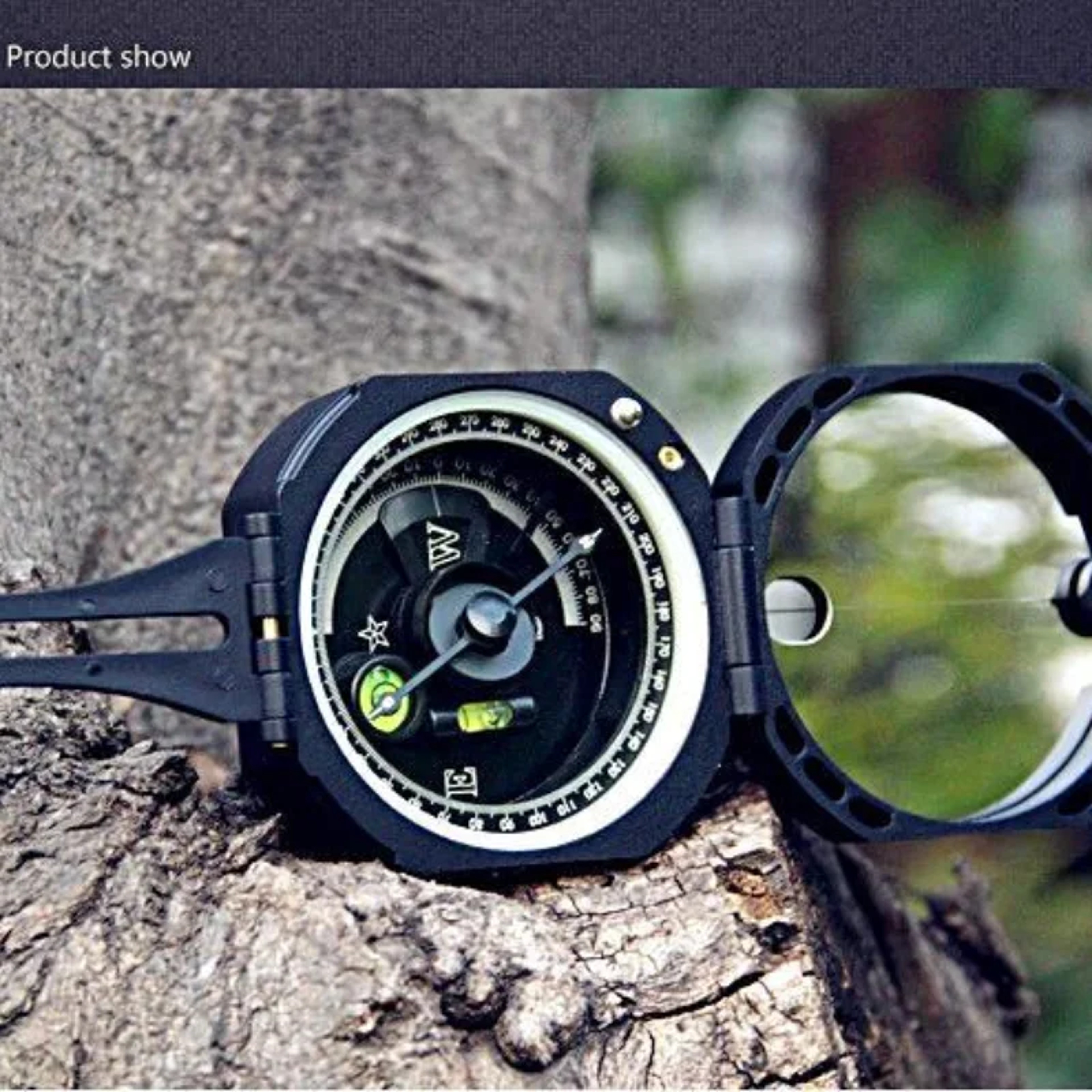 High Precision Geological Compass for Outdoor Navigation and Survival – view 1