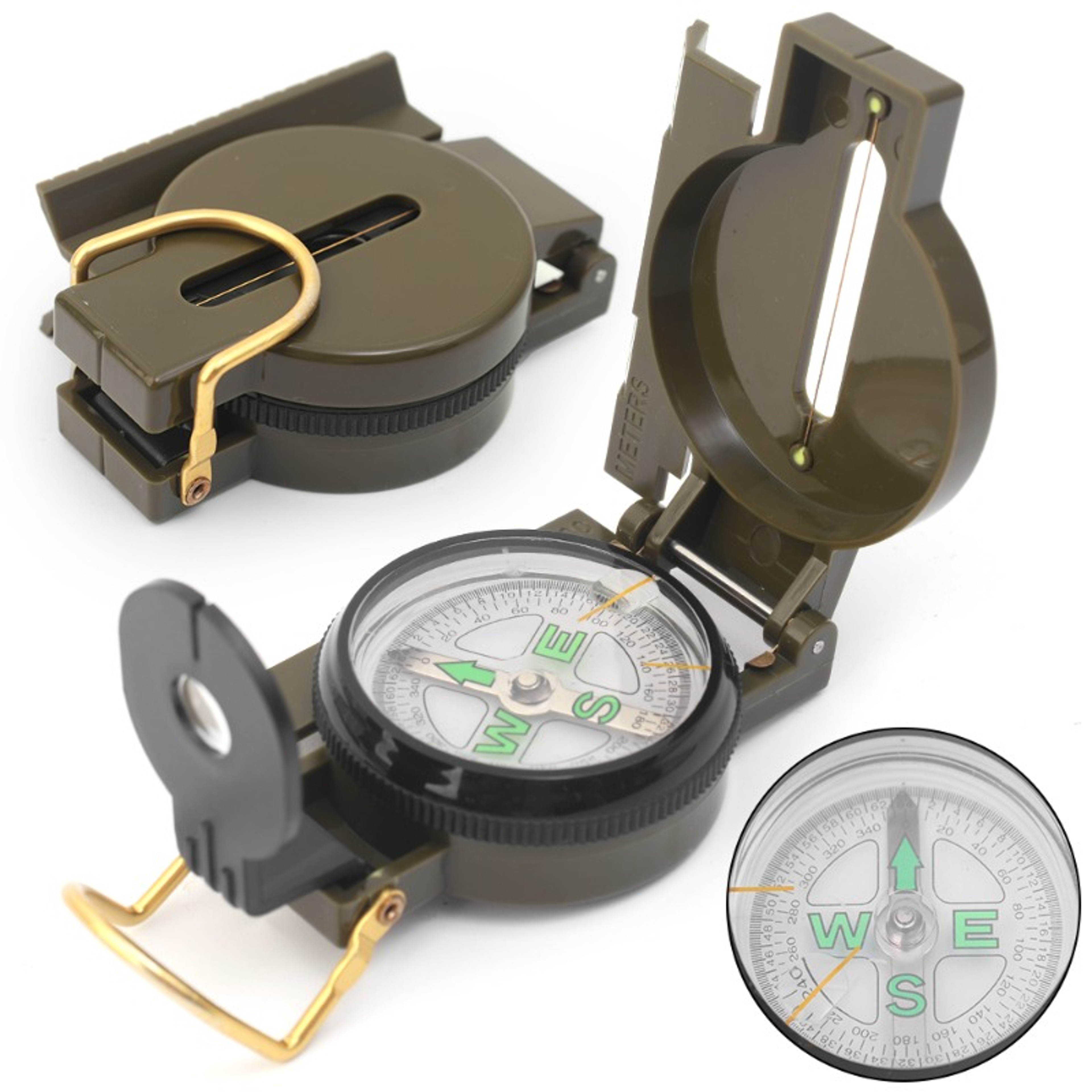 High Precision Military Compass for Hiking Camping Navigation – view 4
