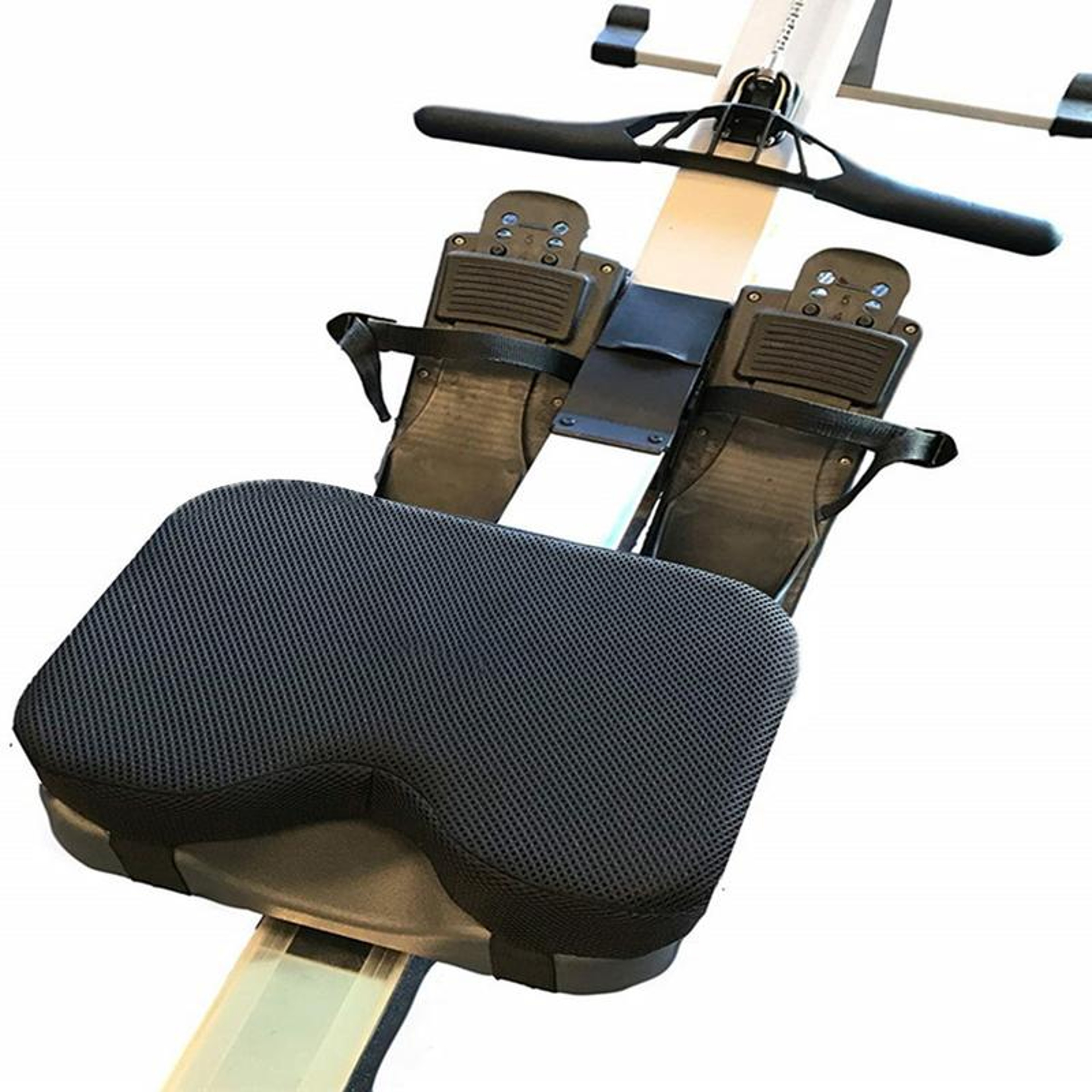 Ergonomic Memory Foam Rowing Machine Seat Cushion Non Slip Exercise Bike Seat Pad – view 2