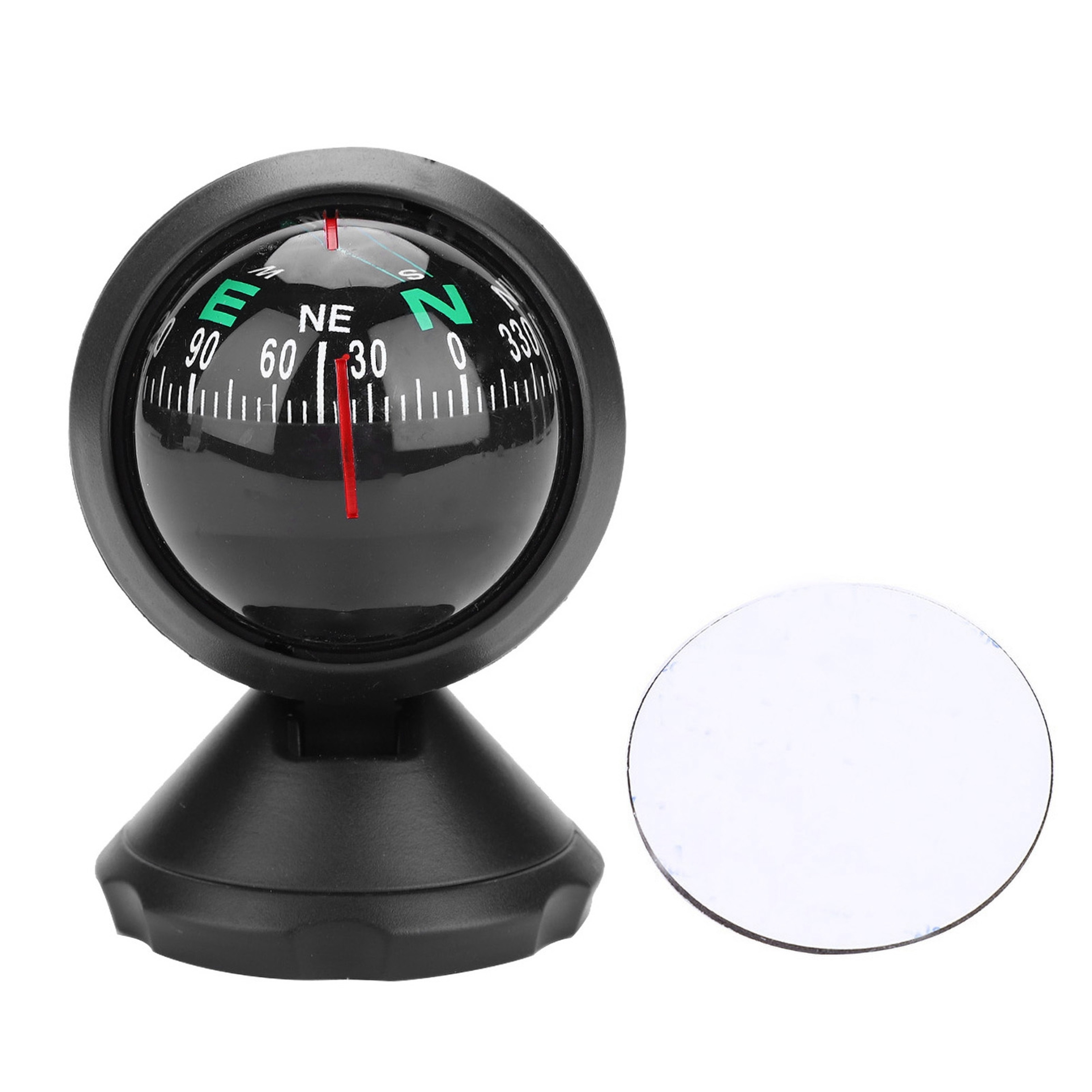 Waterproof Car Compass Ball with Suction Mount for Accurate Navigation – view 1