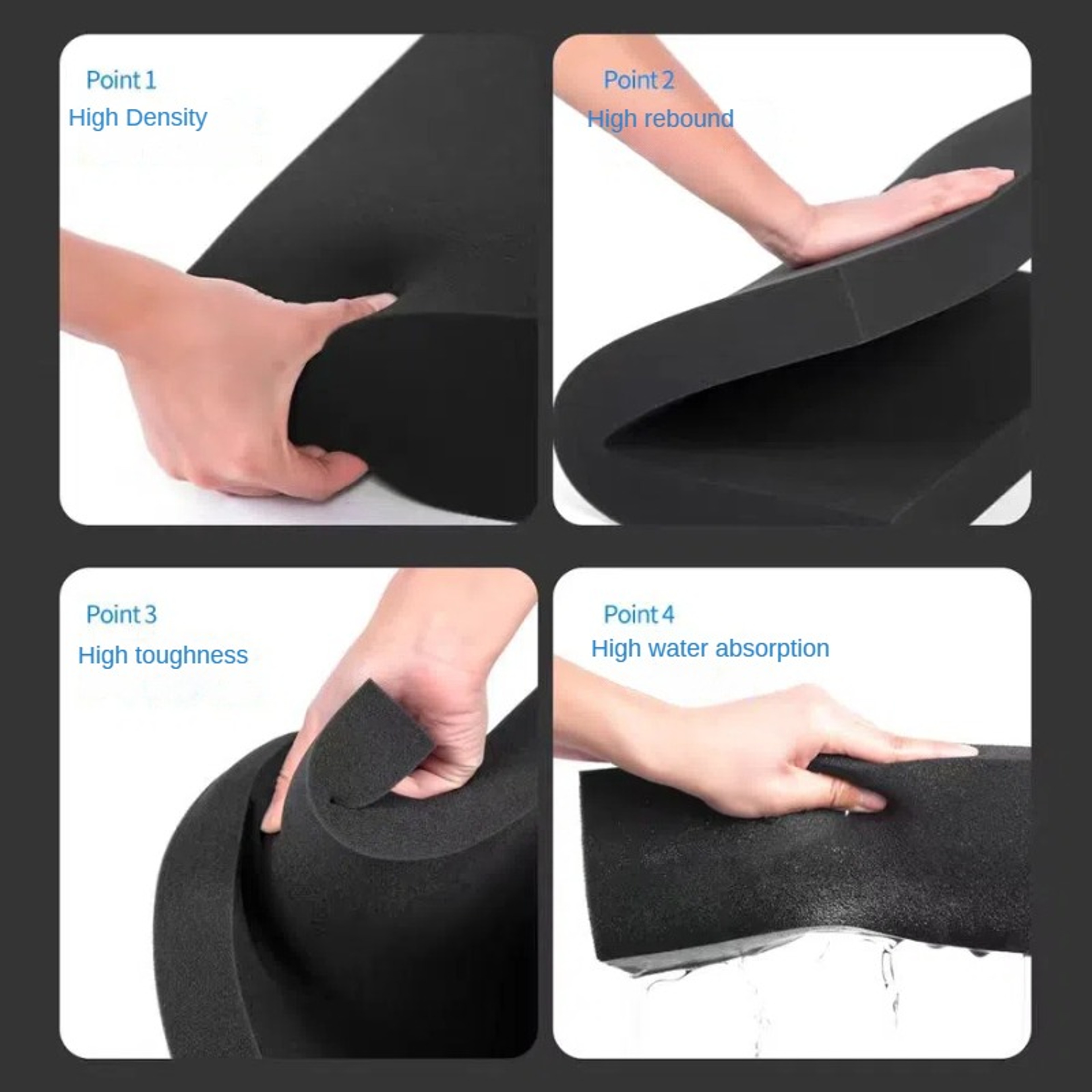 High Density Cuttable Foam Insert For Toolbox Organizer And Protective Case Padding 4