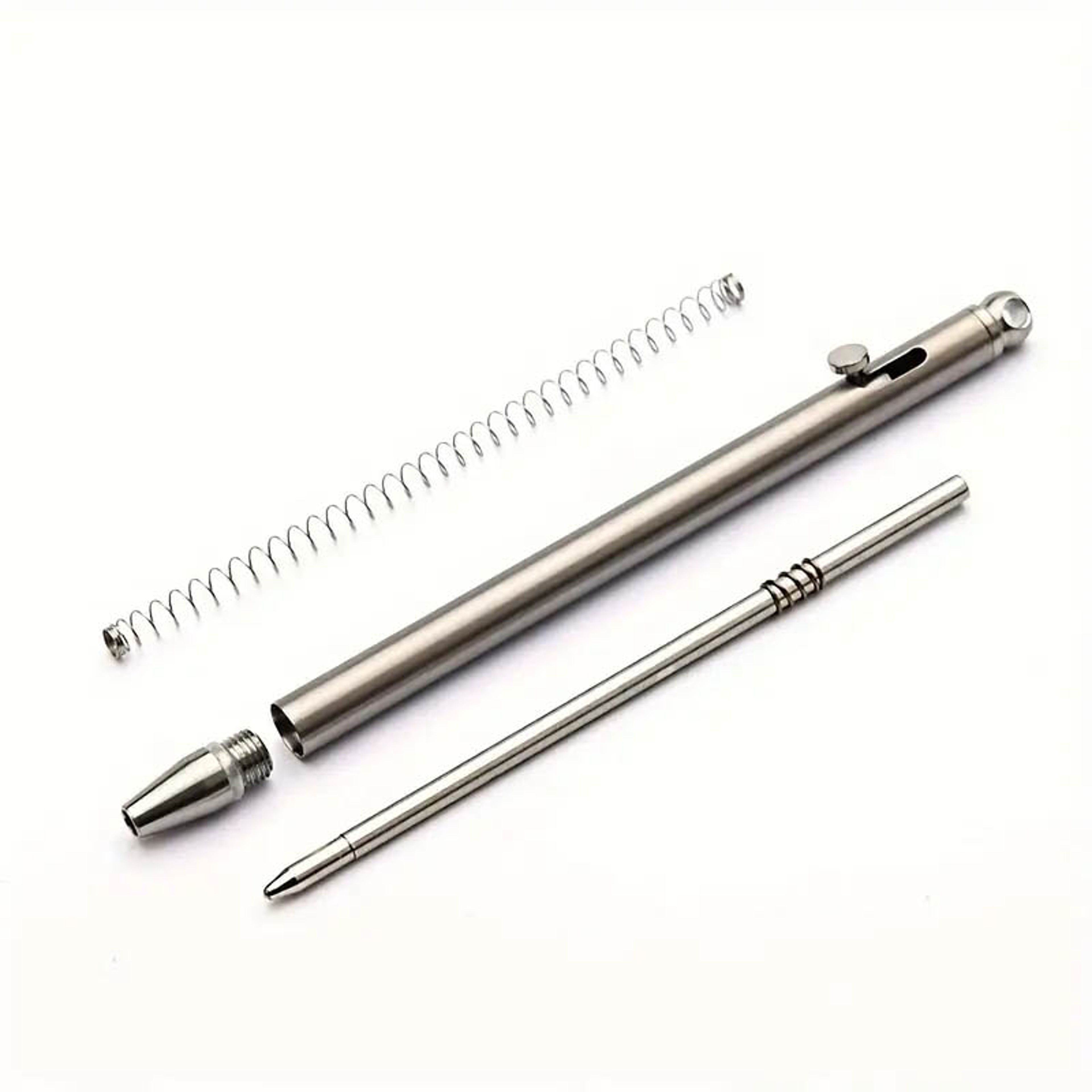 Titanium EDC Pen Mini Portable Tactical Pocket Pen Durable Compact Signature Tool – view 6