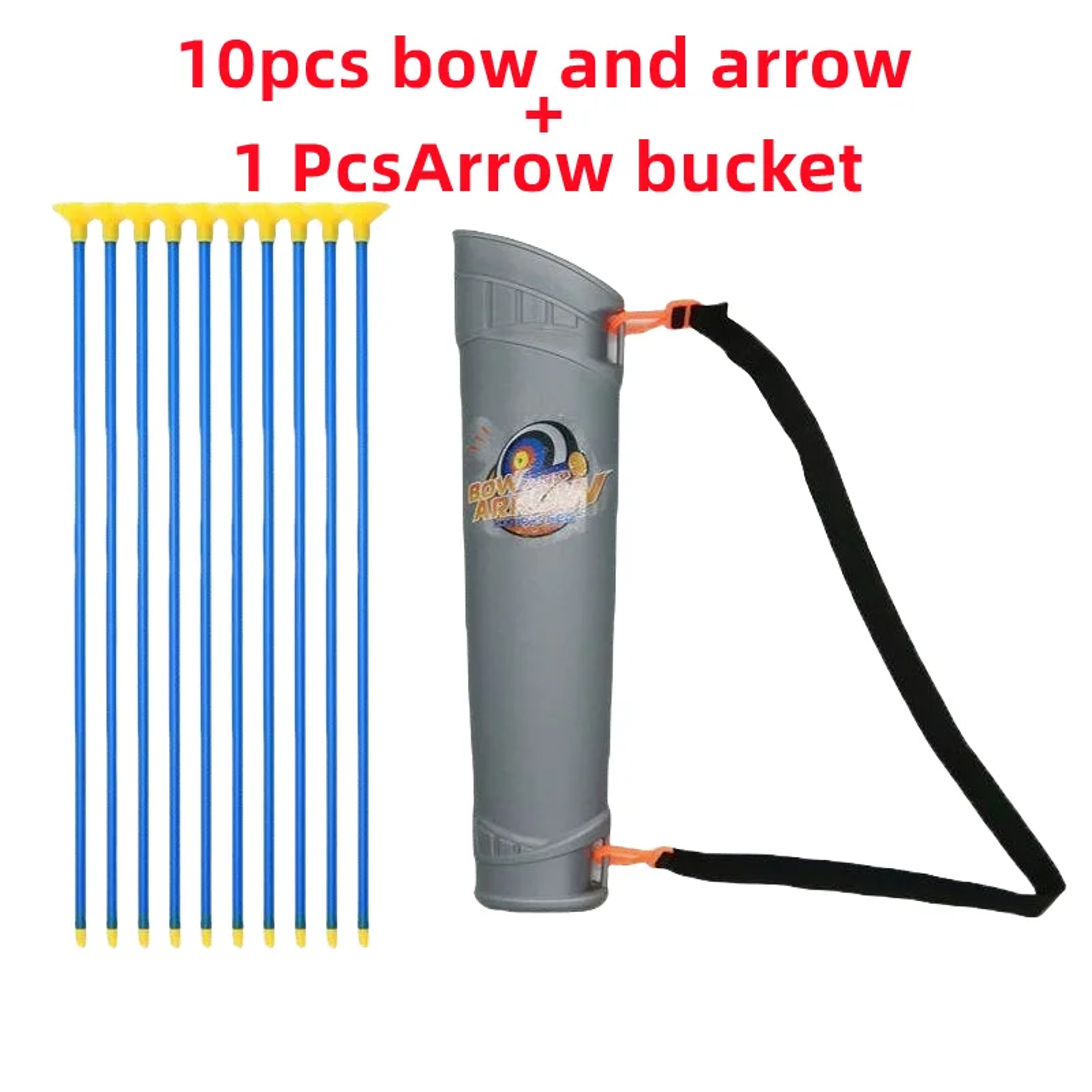 Kids Archery Set with Target Safe Suction Cup Bow and Arrow Toy for Outdoor Fun – view 7