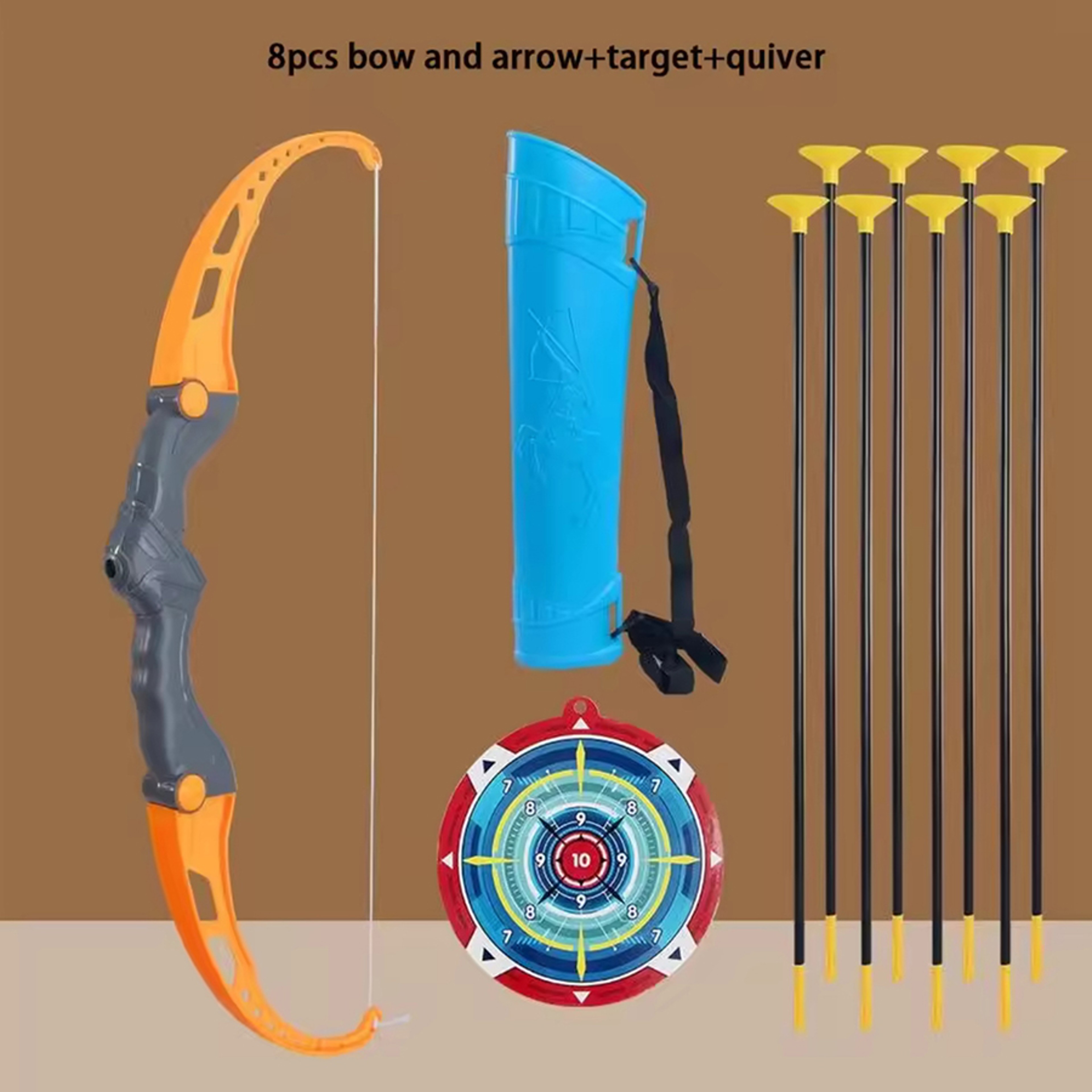 Kids Archery Set Toy with Target Safe Outdoor Bow and Arrow Shooting Game for Children – view 10