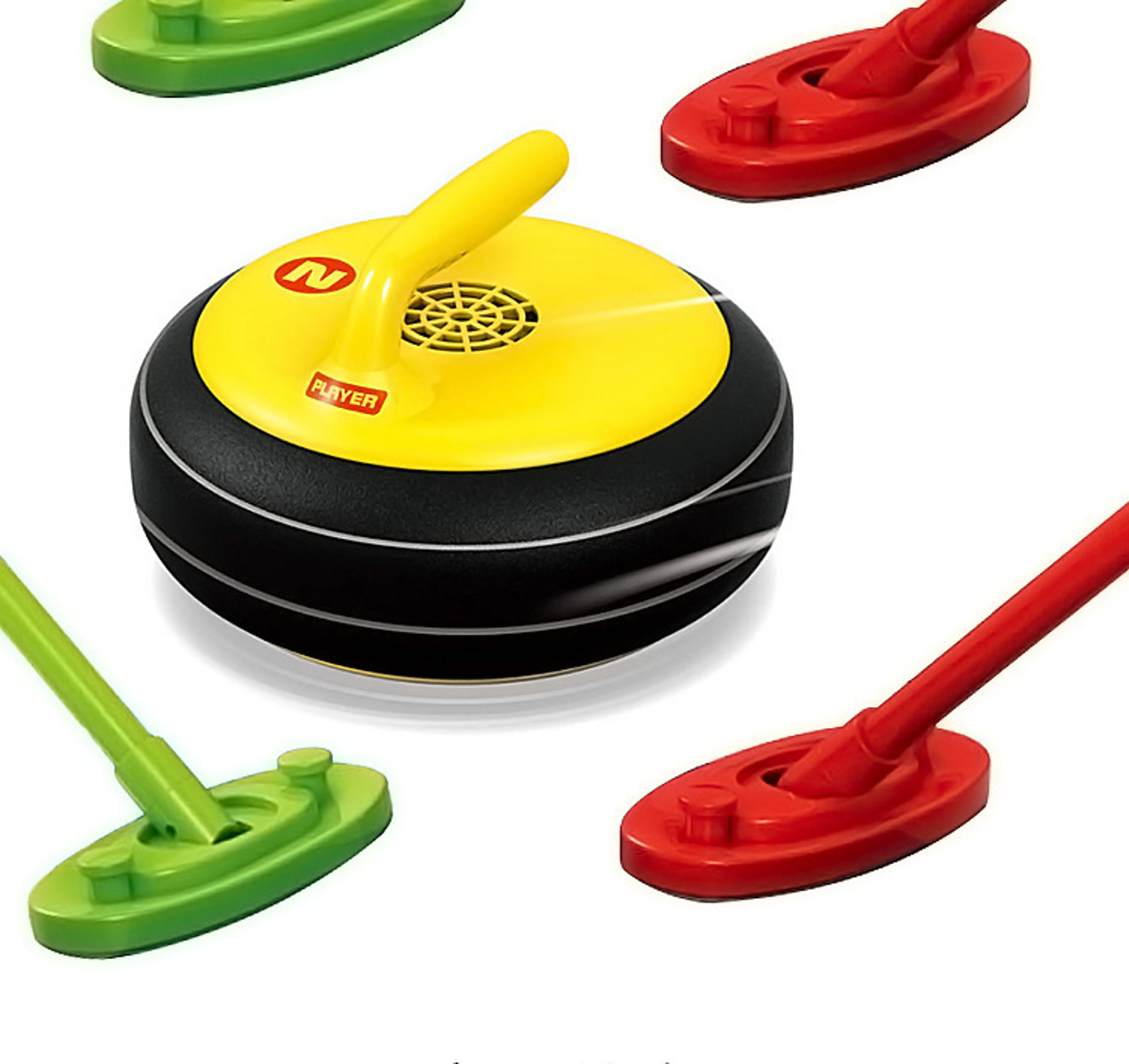 High Speed Hover Curling Game Set For Kids And Family Fun 2