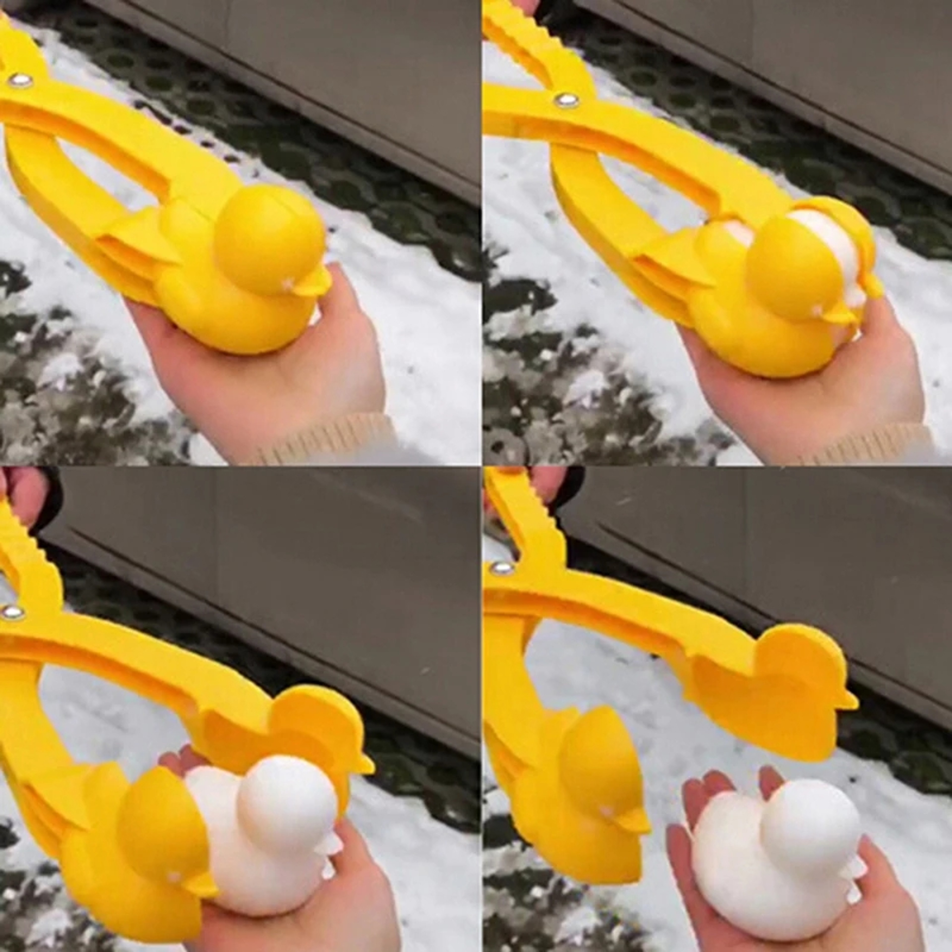 Cartoon Snowball Maker Tool for Kids Easy Winter Snowball Clip Toy Outdoor Fun – view 5