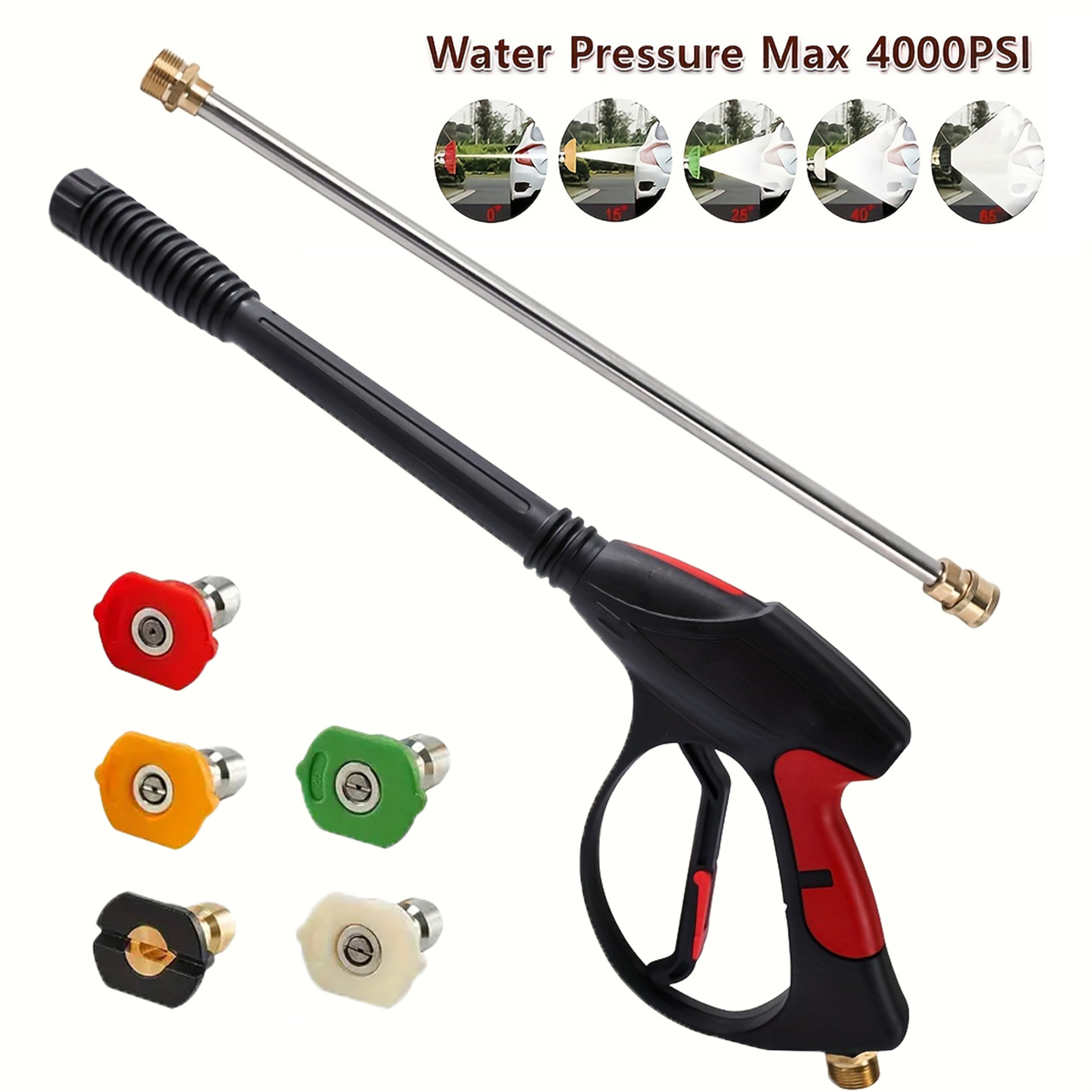 Adjustable Pressure Washer Gun Lance Kit 2