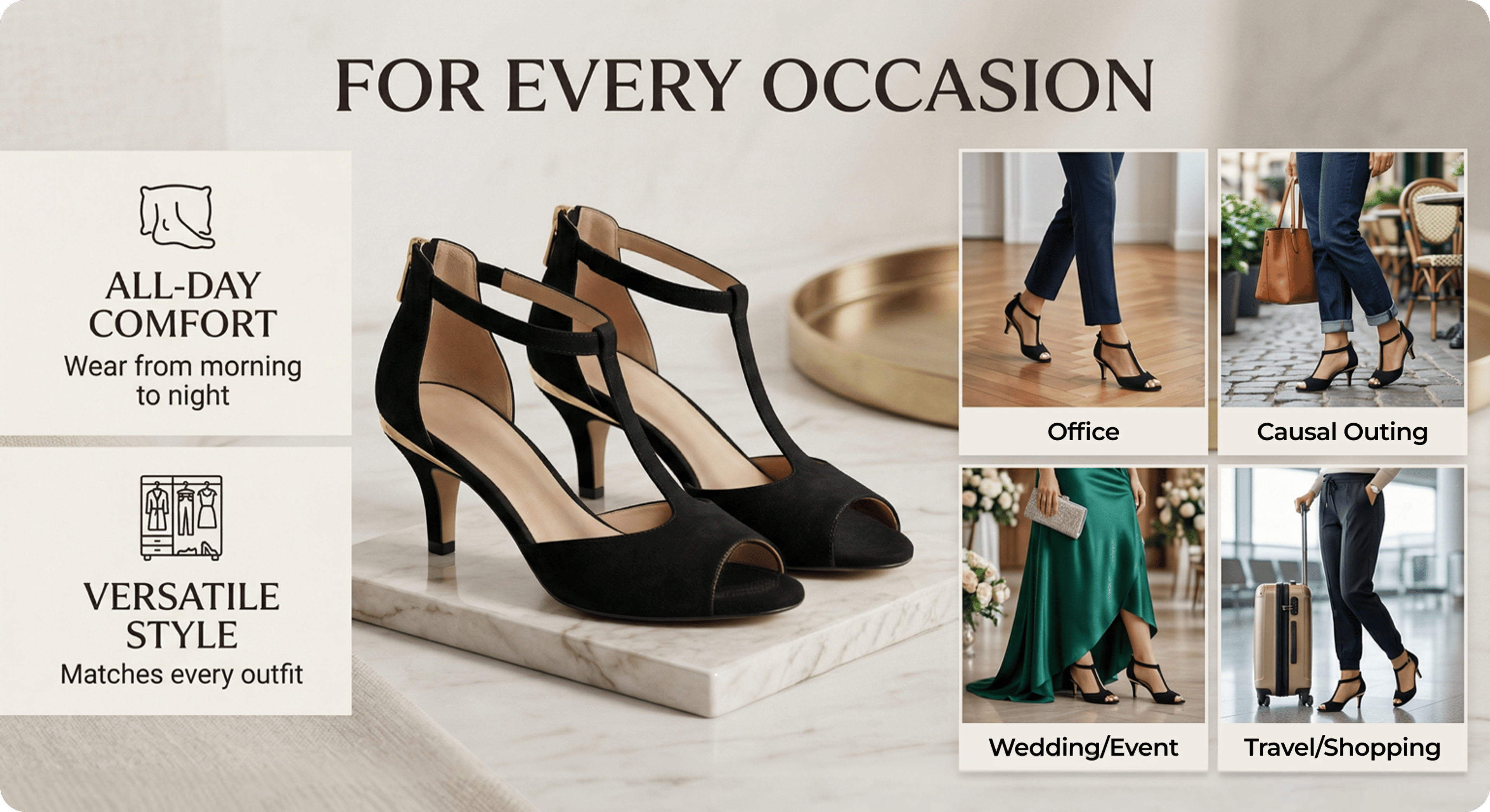 Orthopedic Platform Wedge Sandals for Women with Arch Support – view 10