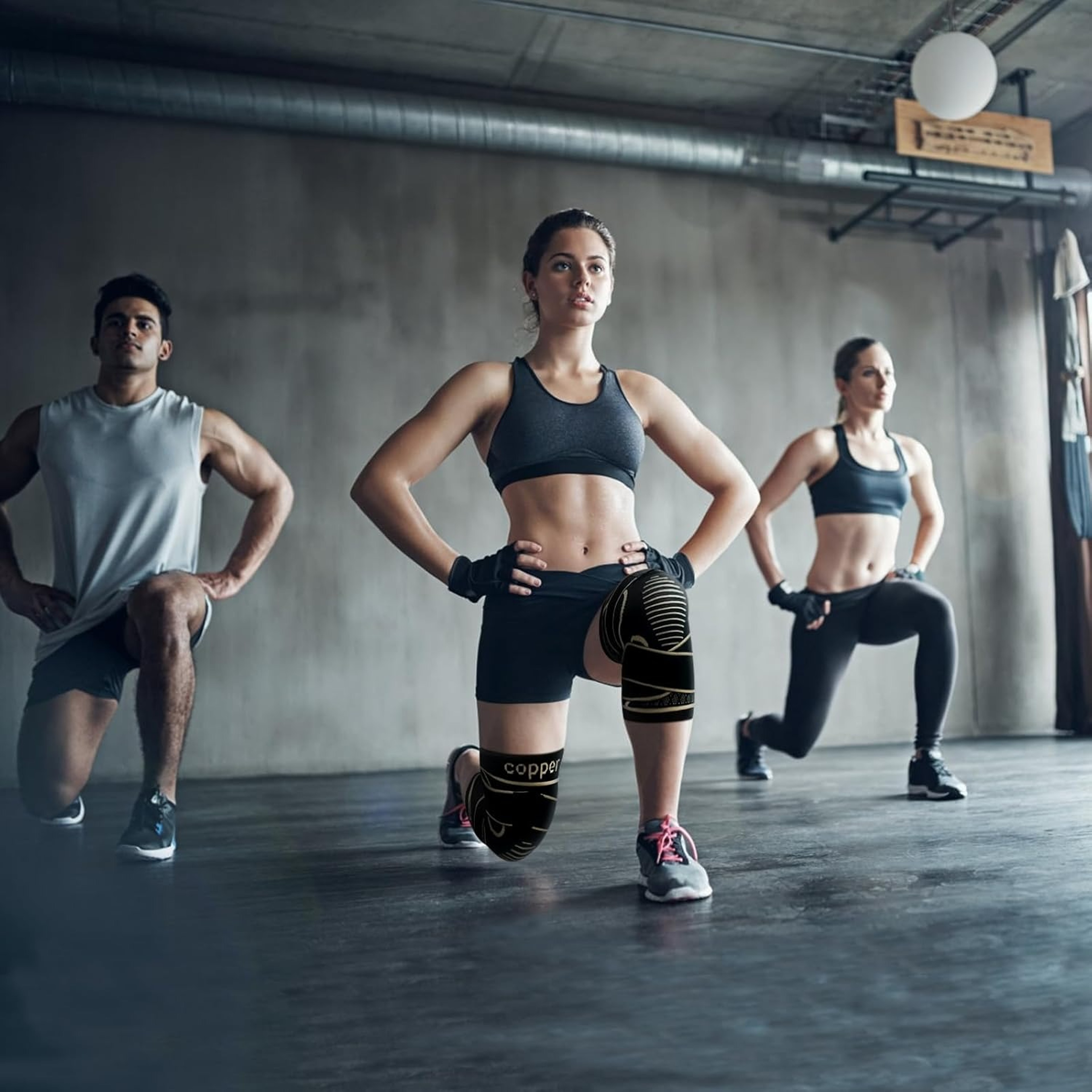 Copper Knee Brace with Adjustable Strap for Knee Pain Relief – view 5