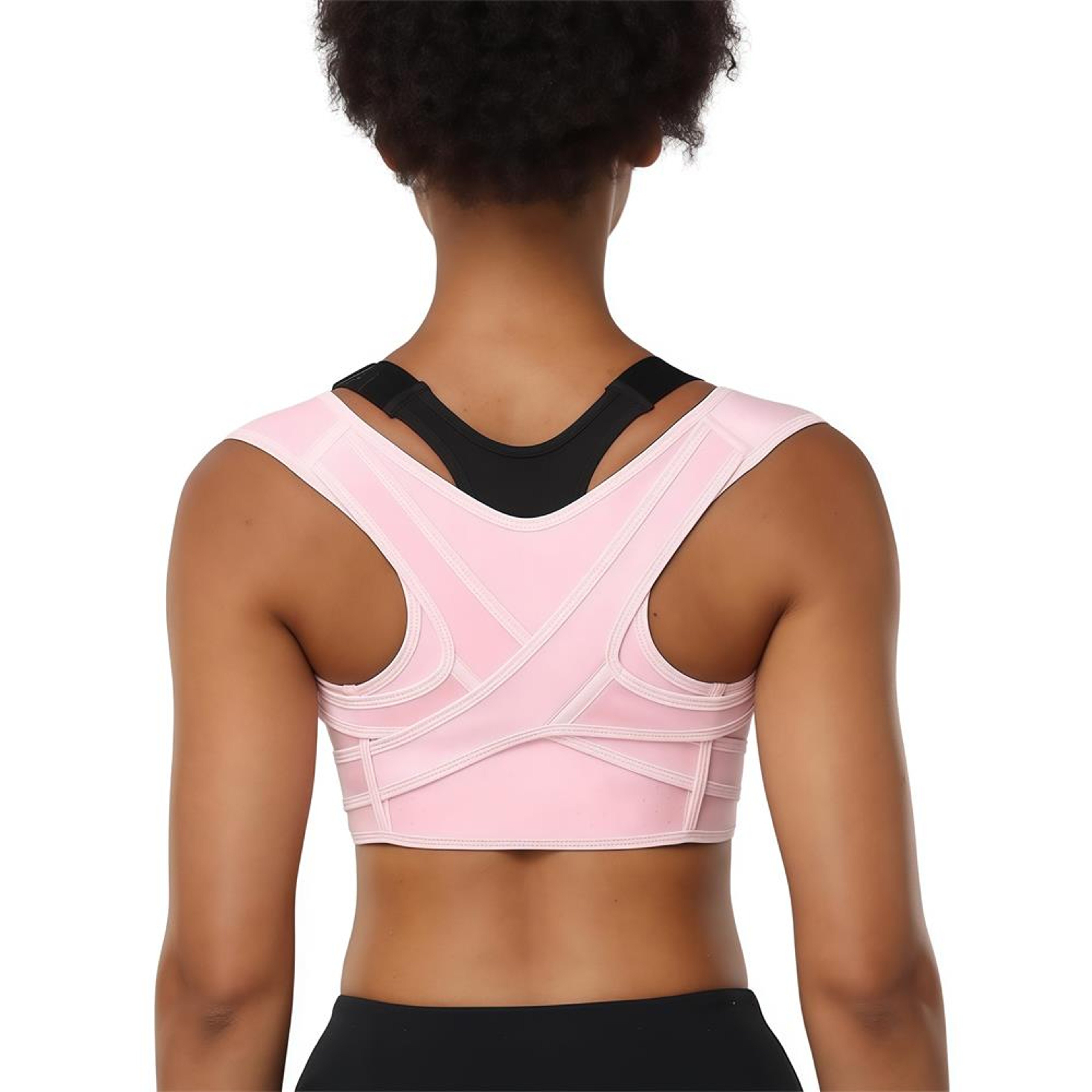 Breathable Posture Corrector Back Brace with Adjustable Upper Back Support – view 10