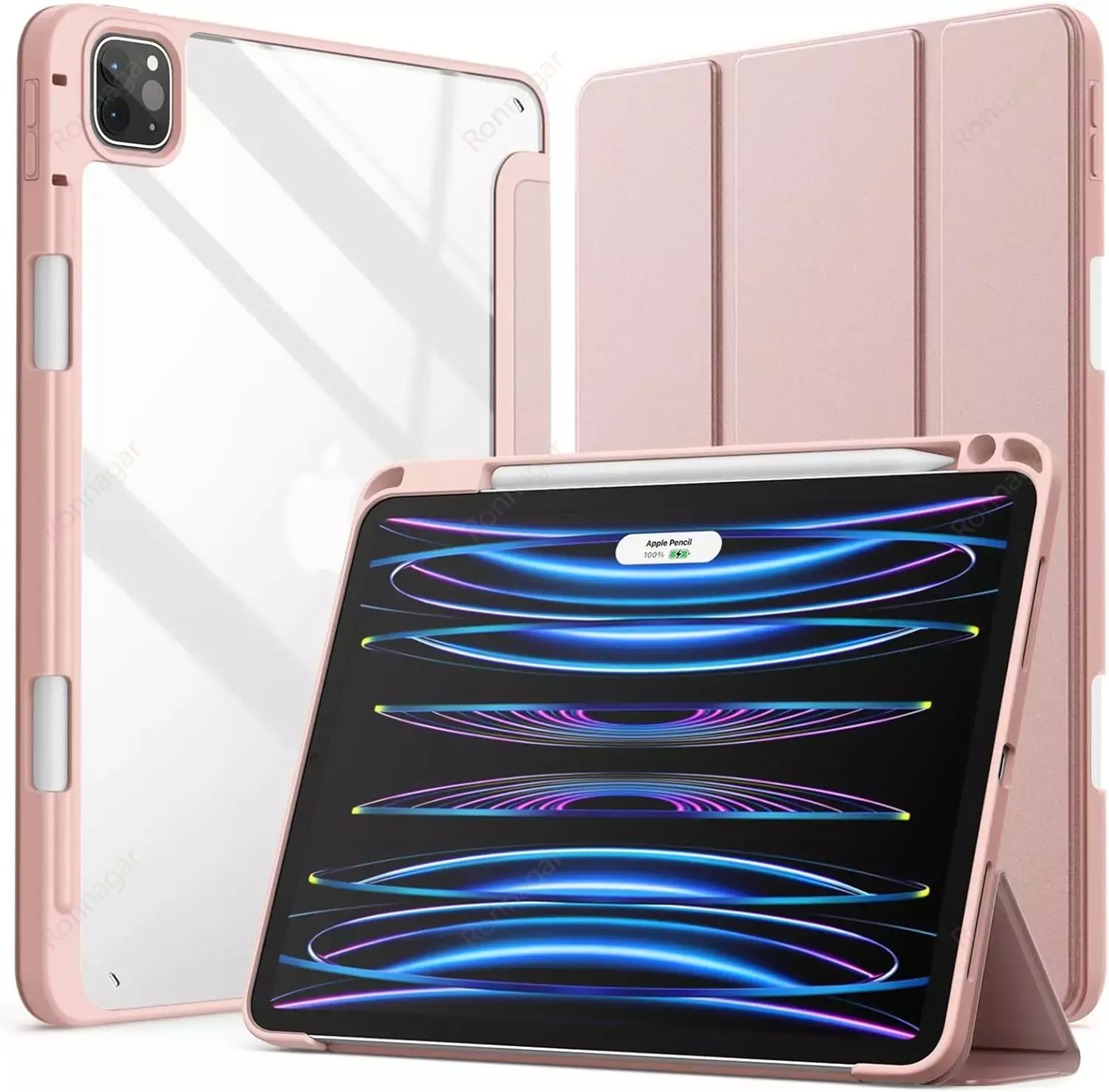 Protective Smart Sleeve Stand Case For IPad Air 8