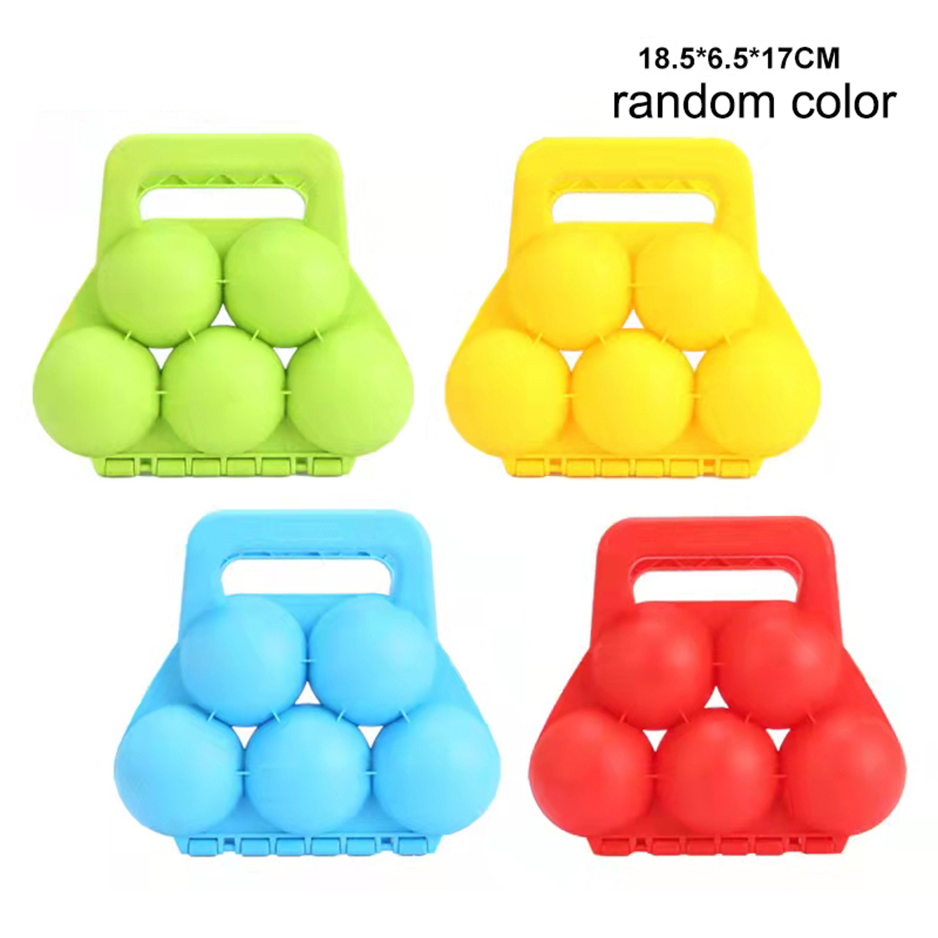 Kids Ball Snowball Maker Toy Quick Snow Mold For Winter Fun 1