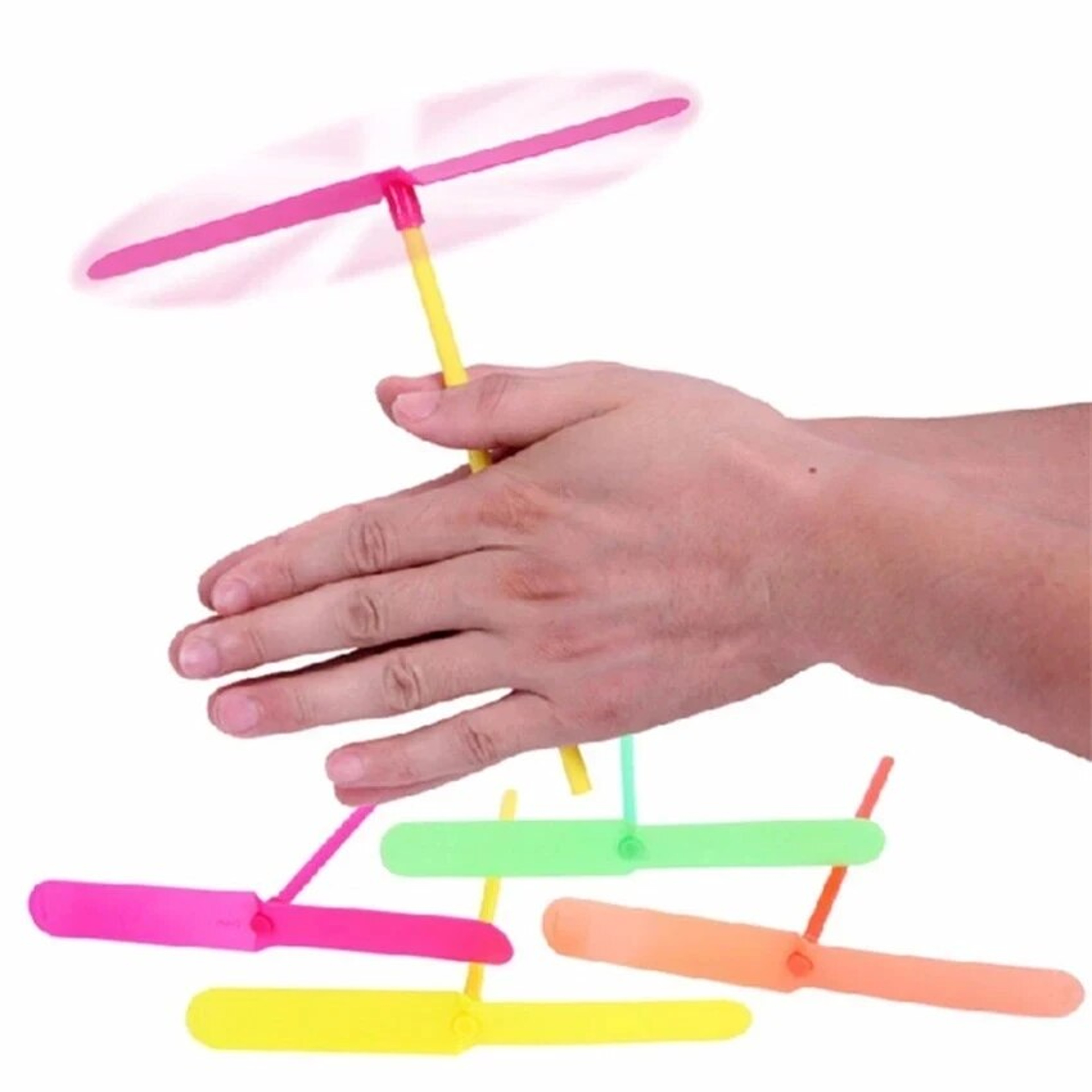 Launch Bamboo Dragonfly Toy  Outdoor Flying Fun Gift – view 1