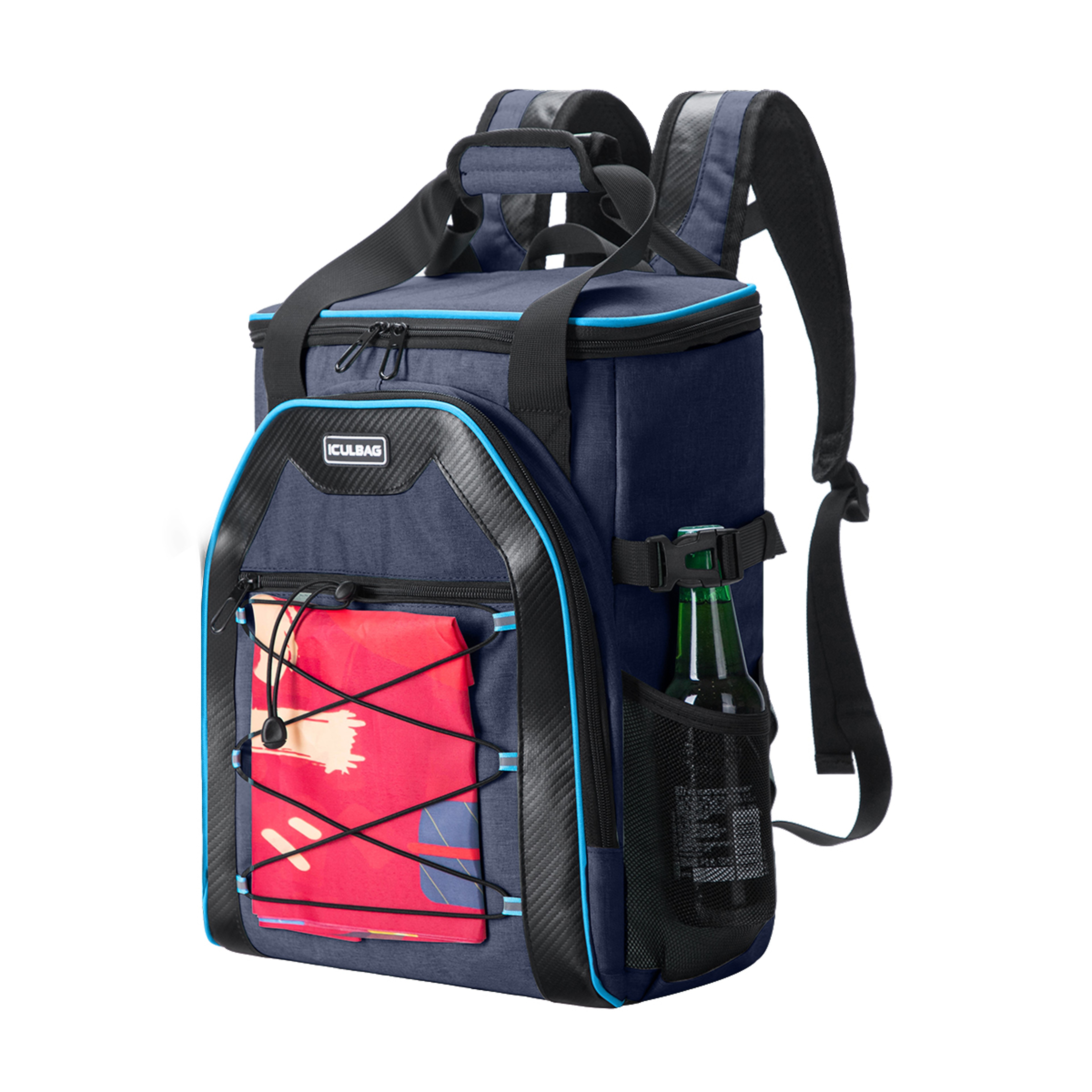 Iculbag Insulated Cooler Backpack Leak Proof Outdoor Portable Cooler Bag – view 9
