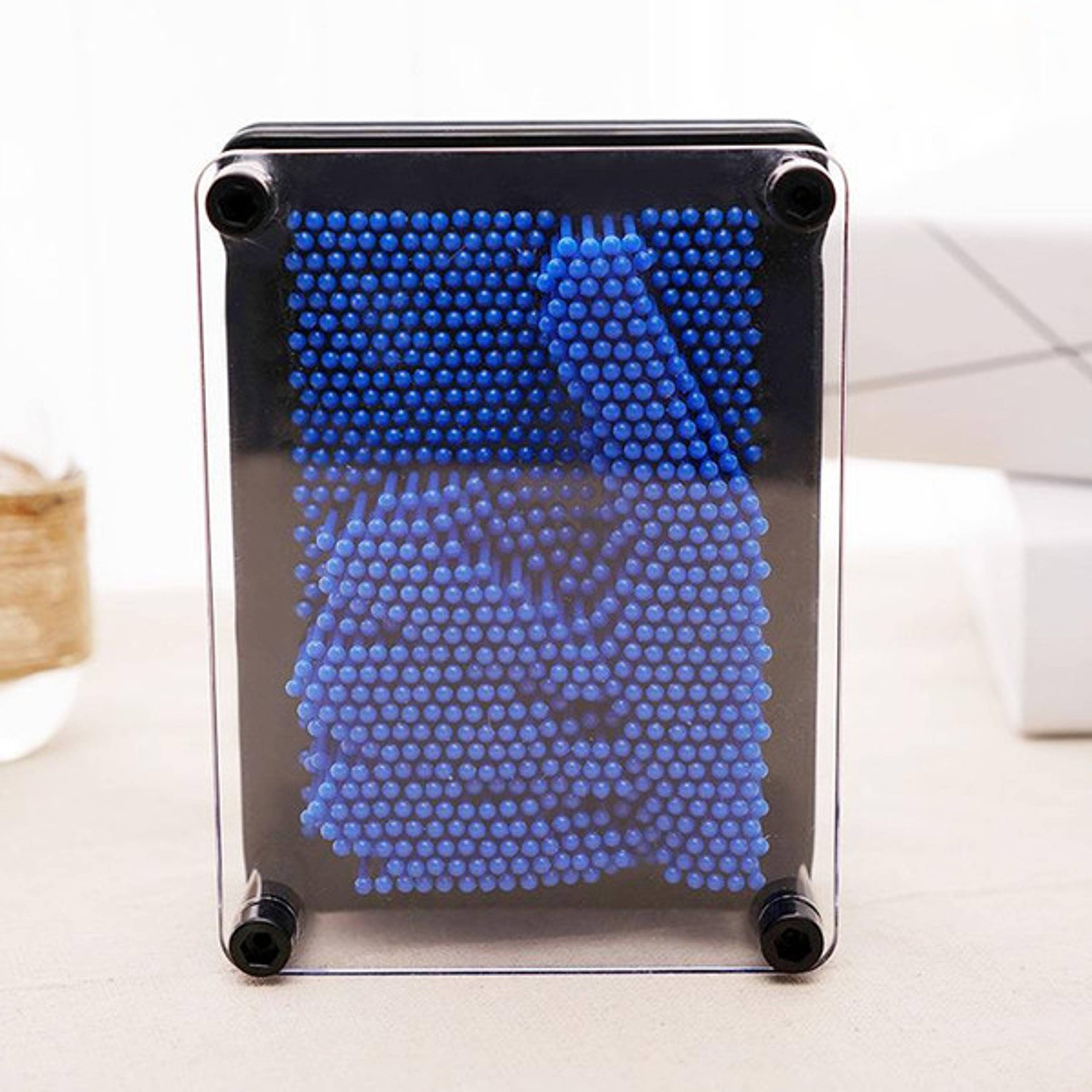 interactive 3D face art board toy