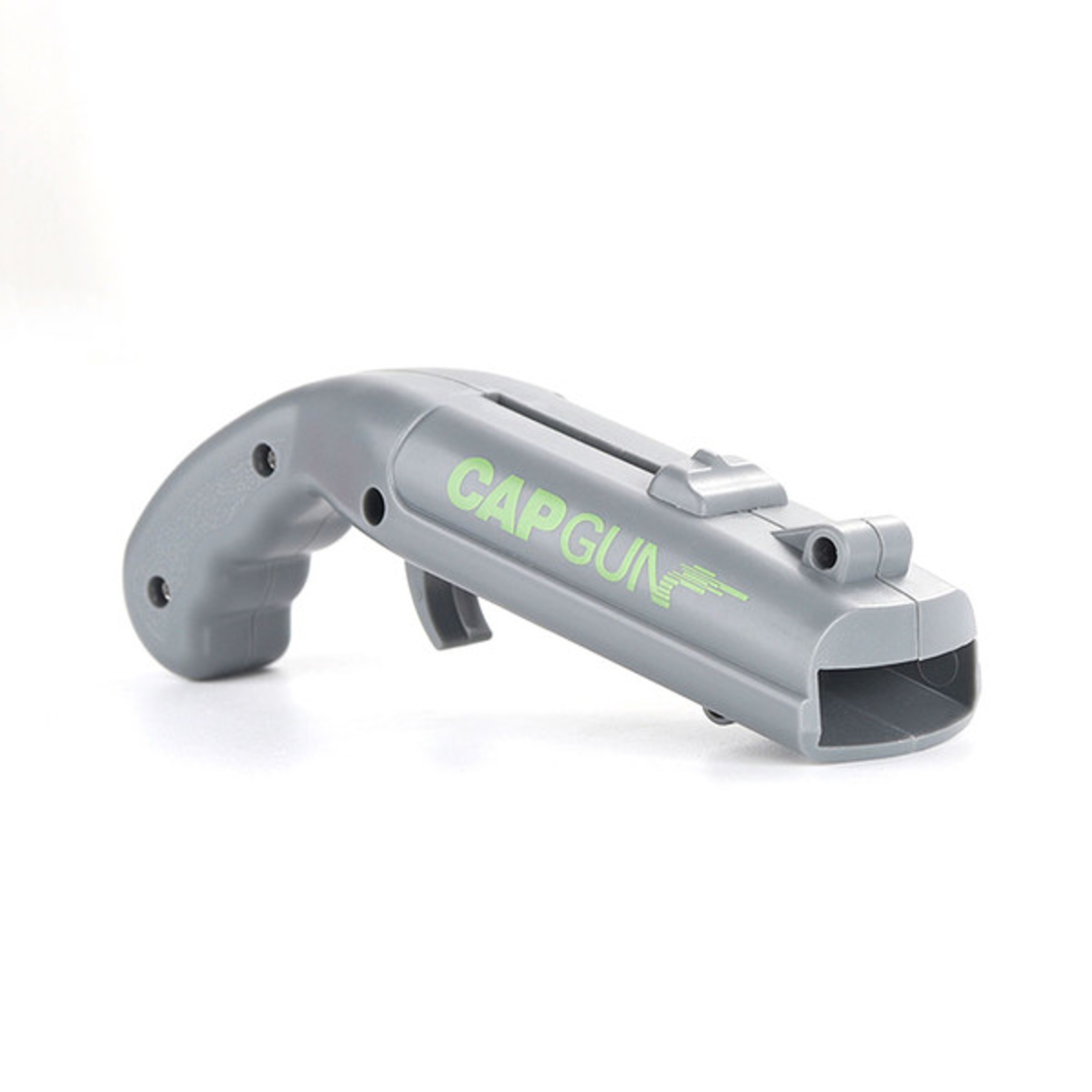 Bottle Cap Gun Shooter Gray