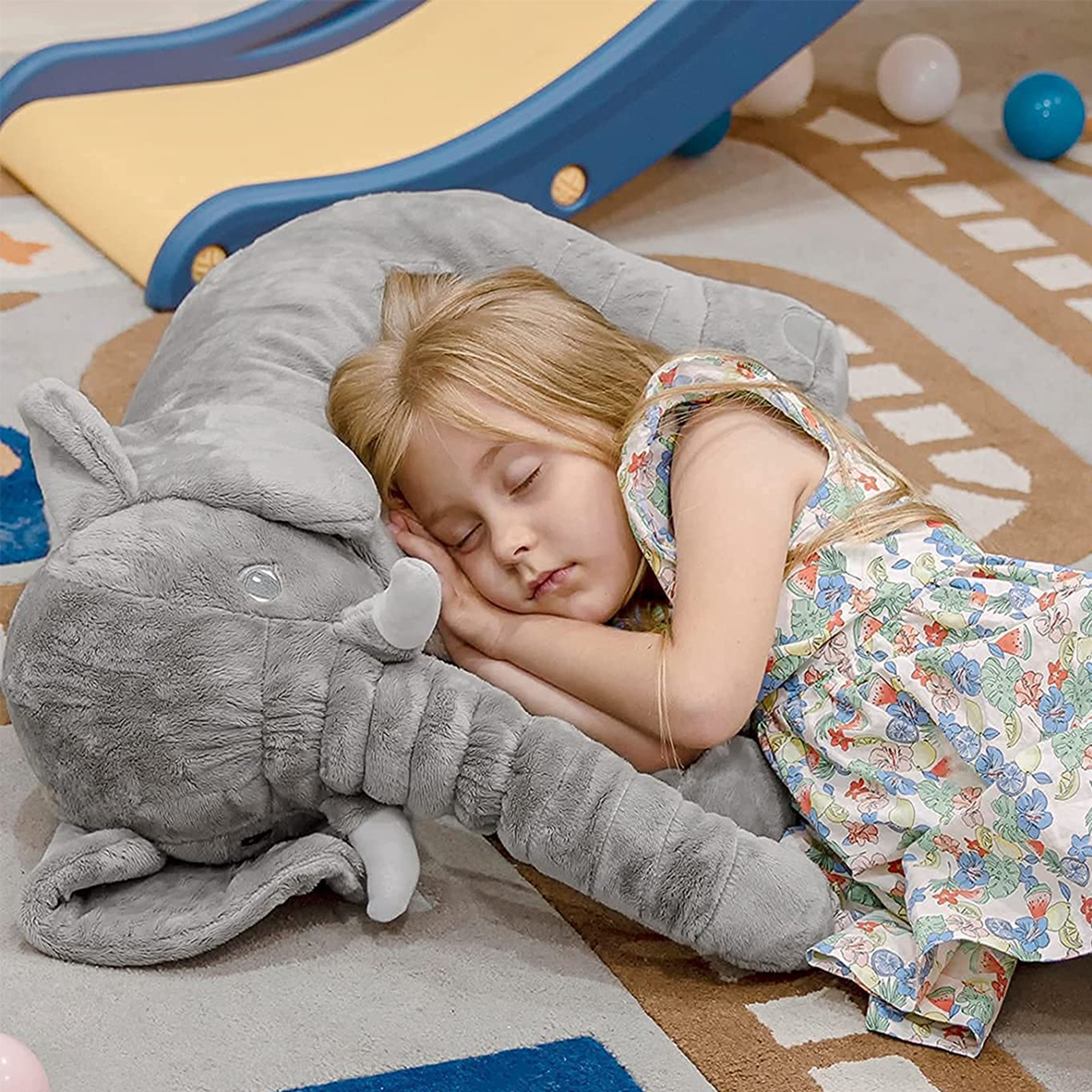 elephant plush pillow