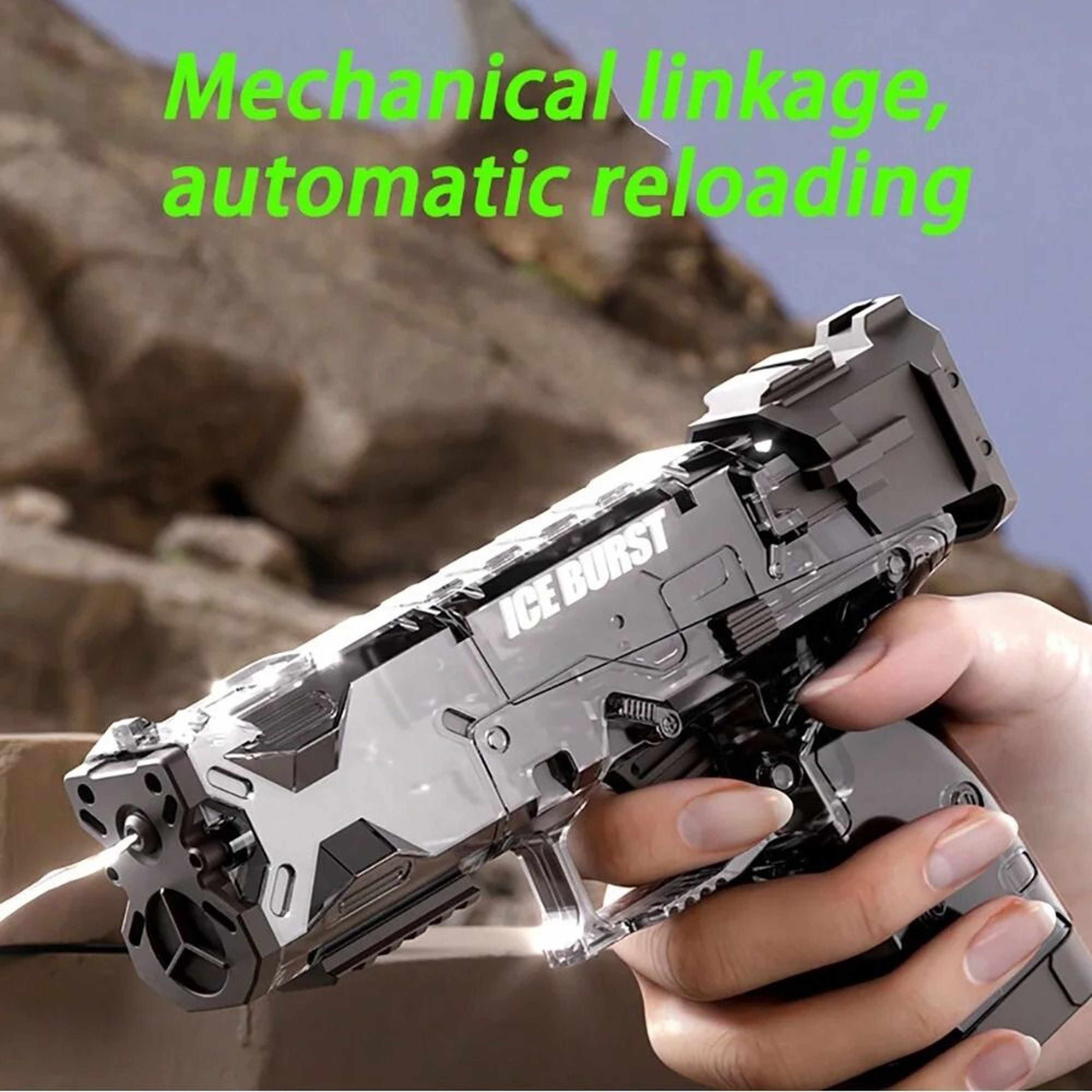 HighPressure Automatic Water Pistol  Ultimate Summer Beach Toy For Kids And Adults 5
