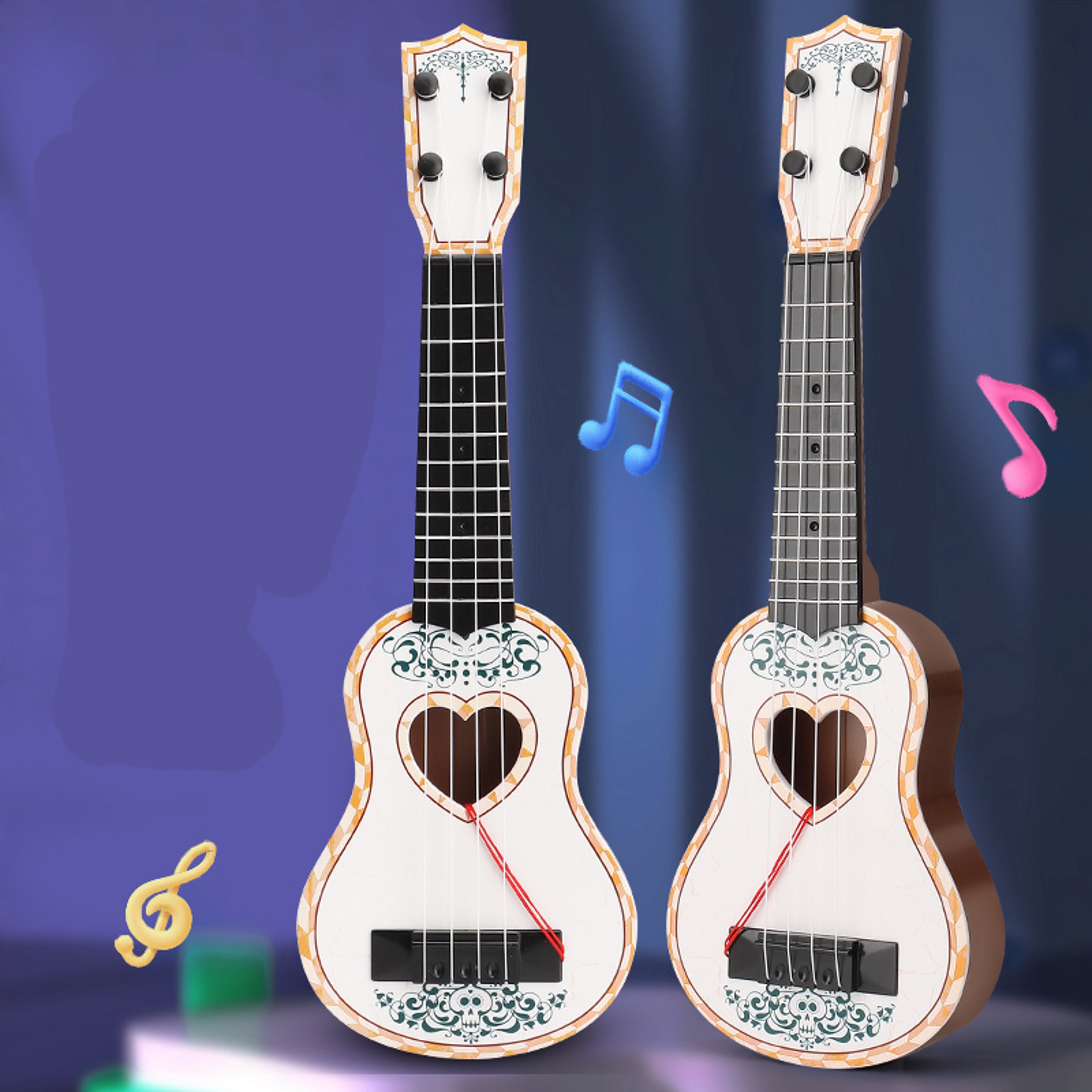 Kids Can Play Yukriri Toy Guitar Fun  Easy Beginner Guitar for Toddlers  Children