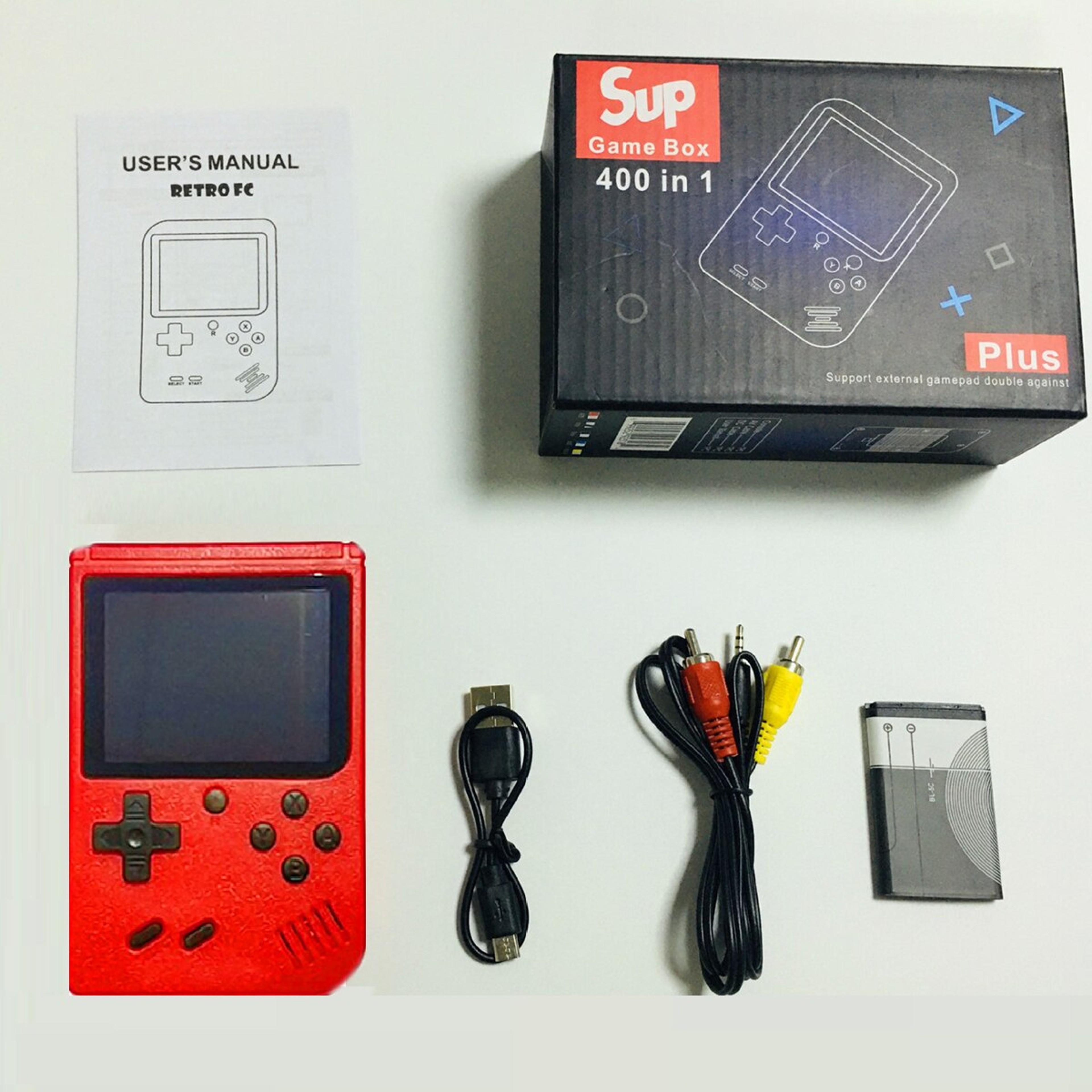 Small Game Console with Hundreds of Games