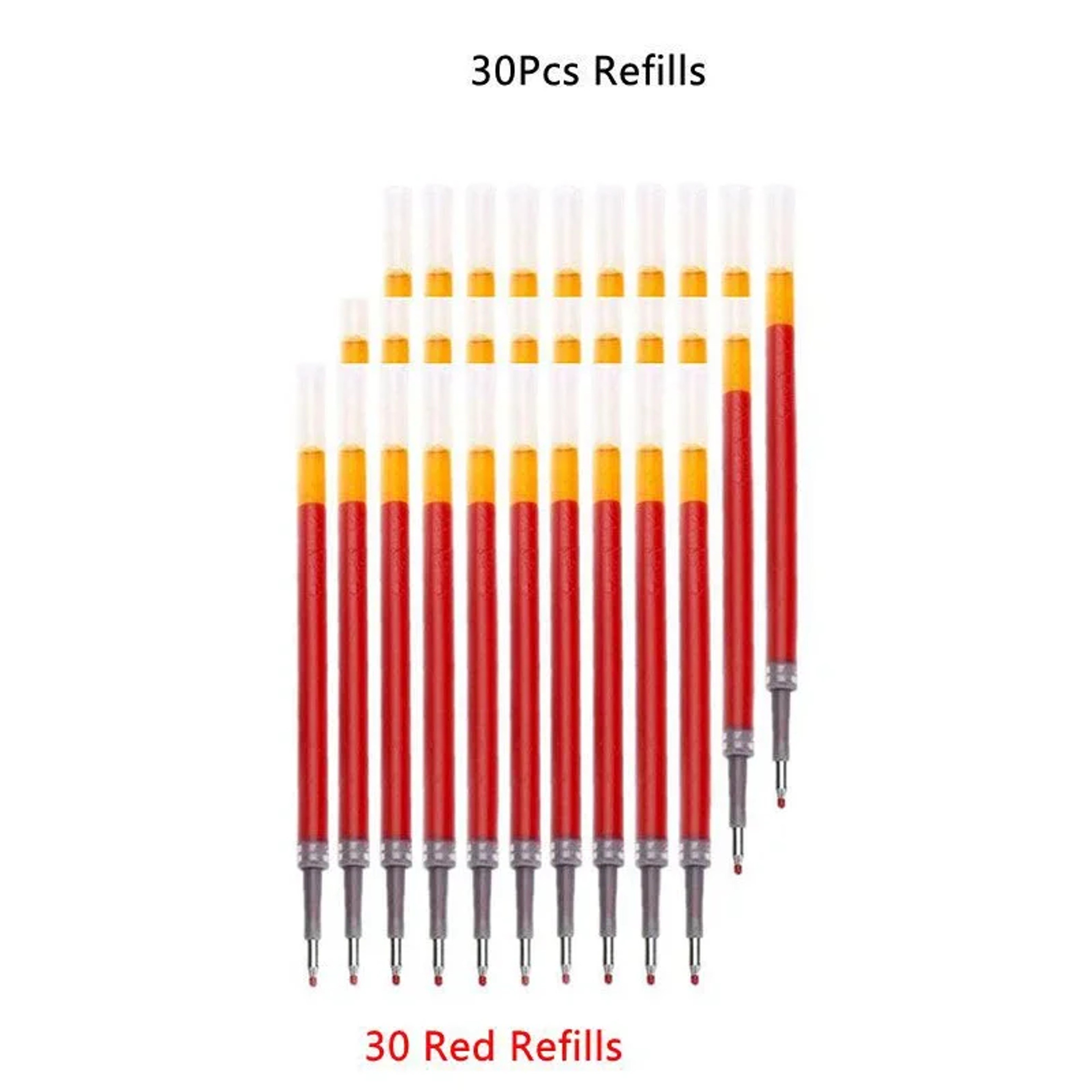 Retractable Gel Pens Set Smooth Black Red  Blue Ink Ballpoint Pens for Writing Office  School S