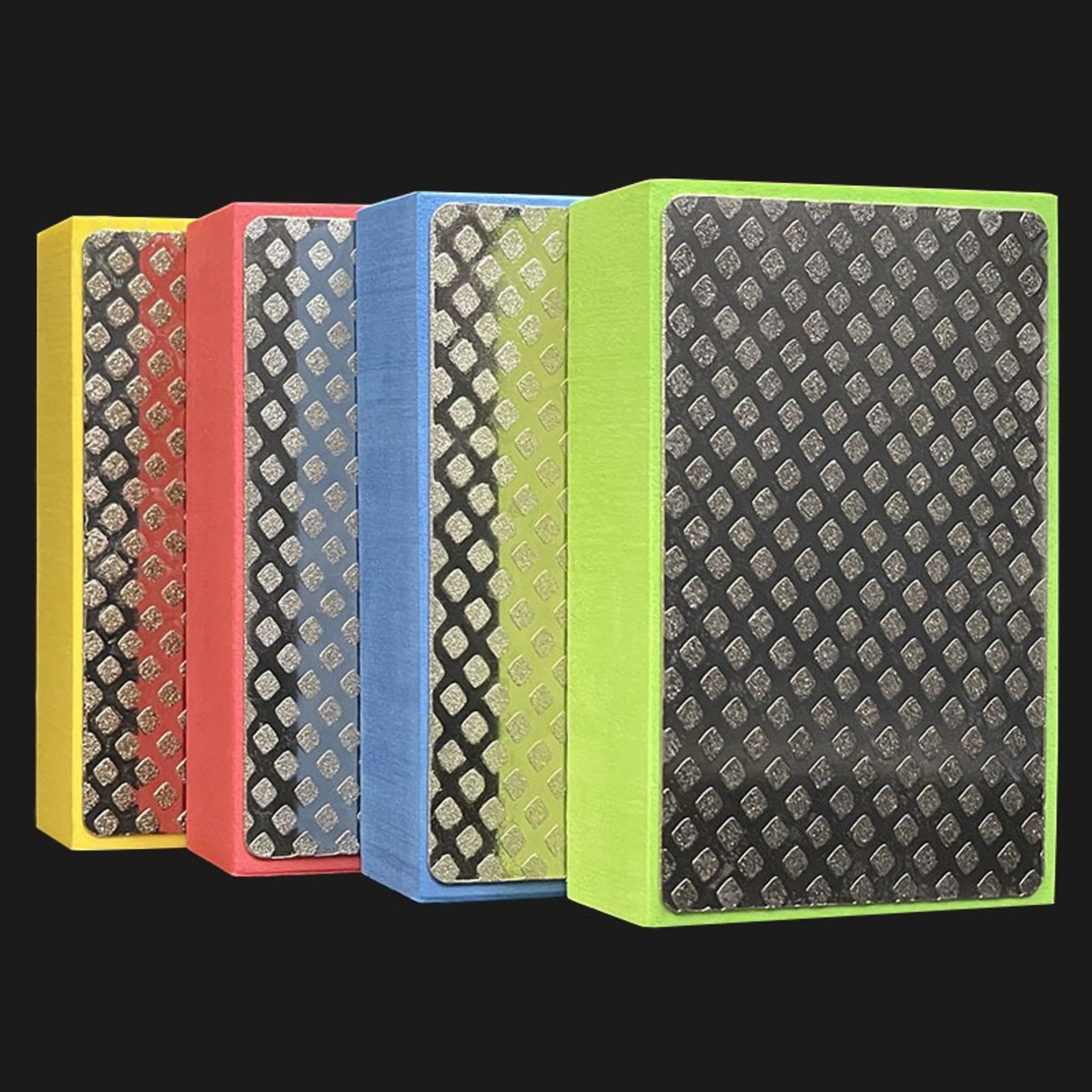Diamond Hand Polishing Pads, Tile, Glass, Stone & Marble Abrasive Grinding Block Pad, Sanding Disc Polisher Tools – view 3