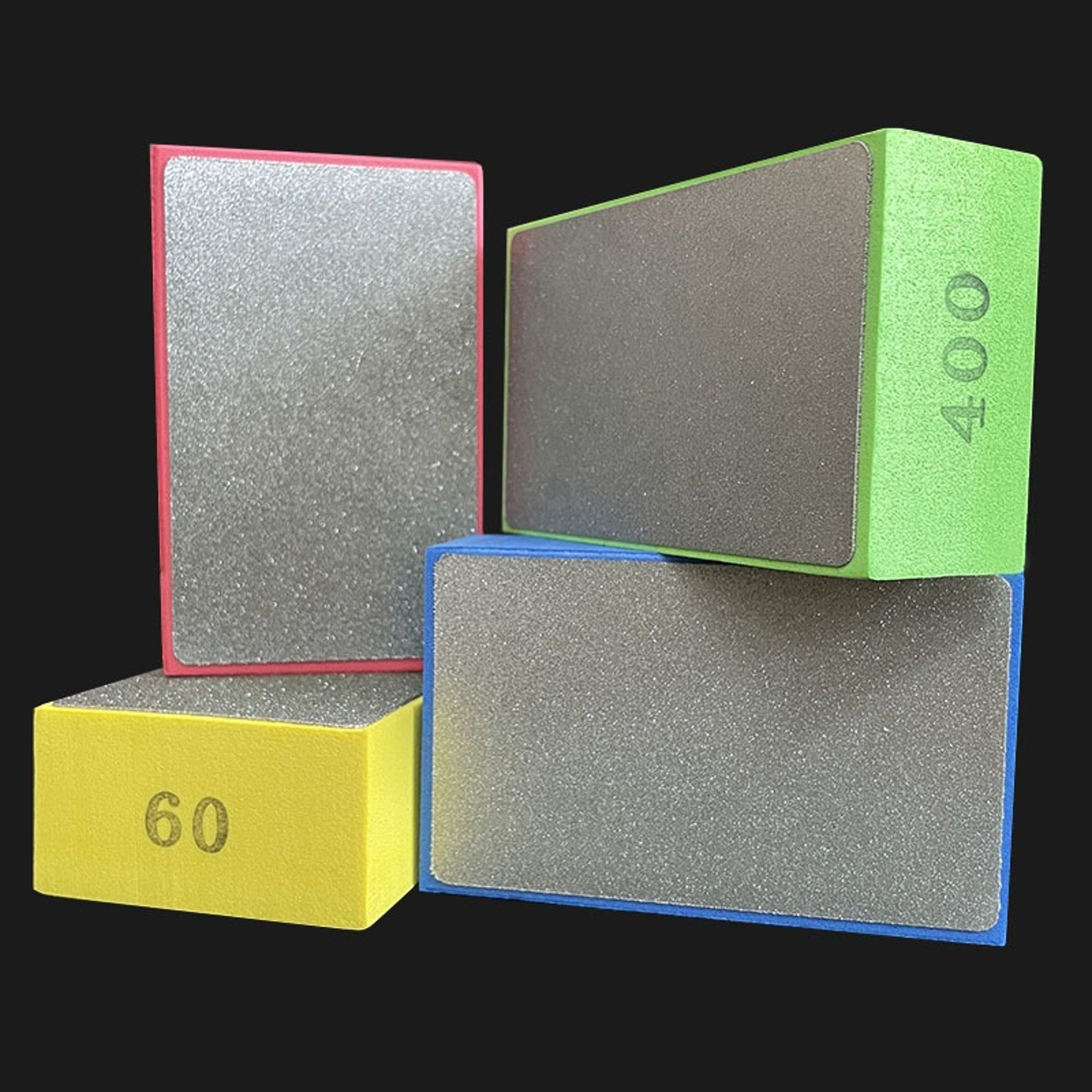 Diamond Hand Polishing Pads, Tile, Glass, Stone & Marble Abrasive Grinding Block Pad, Sanding Disc Polisher Tools – view 5