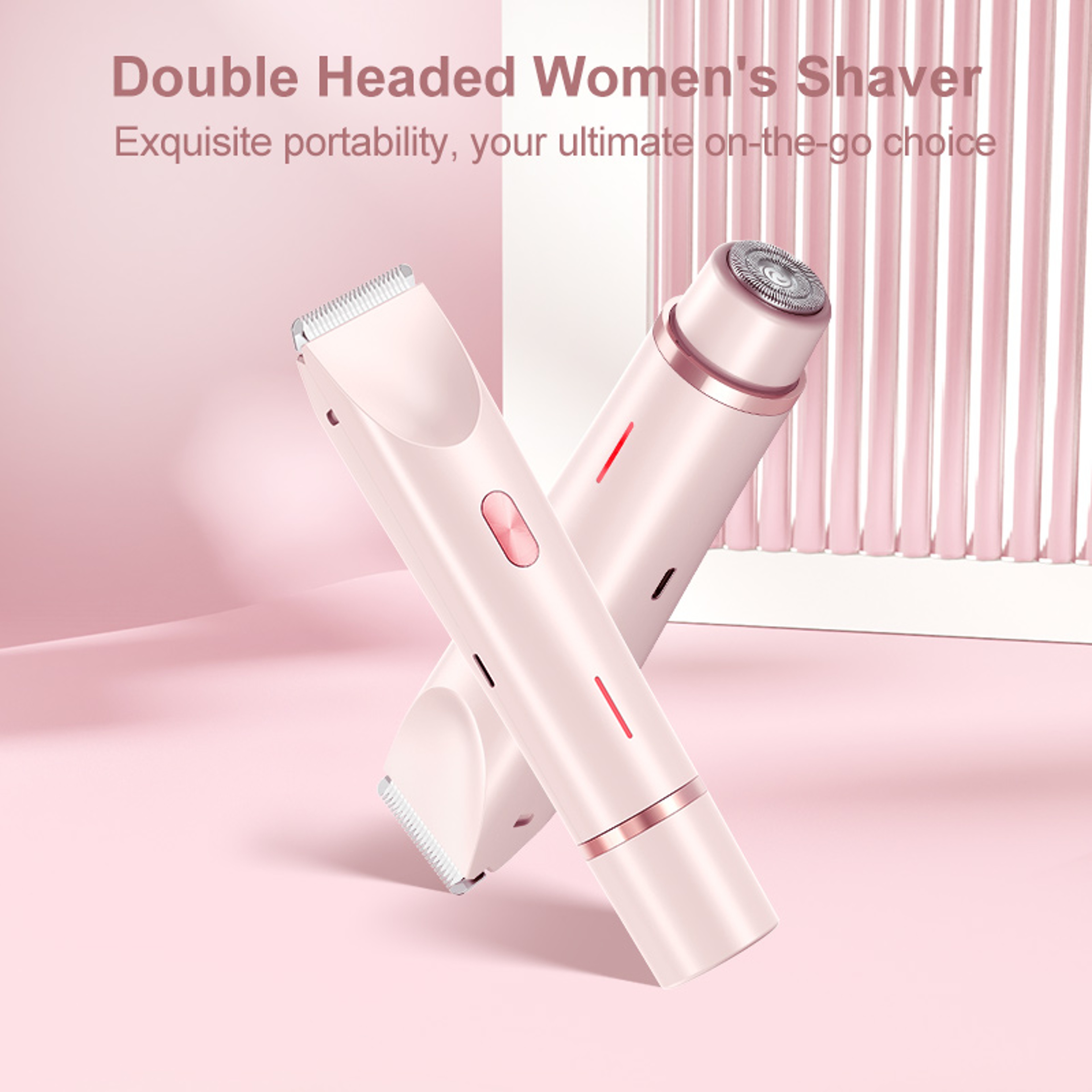 Electric Razors for Women Facial Bikini Trimmer Ladies Shaver for Mustache, Legs, Body & Underarms, Portable Painless – view 1