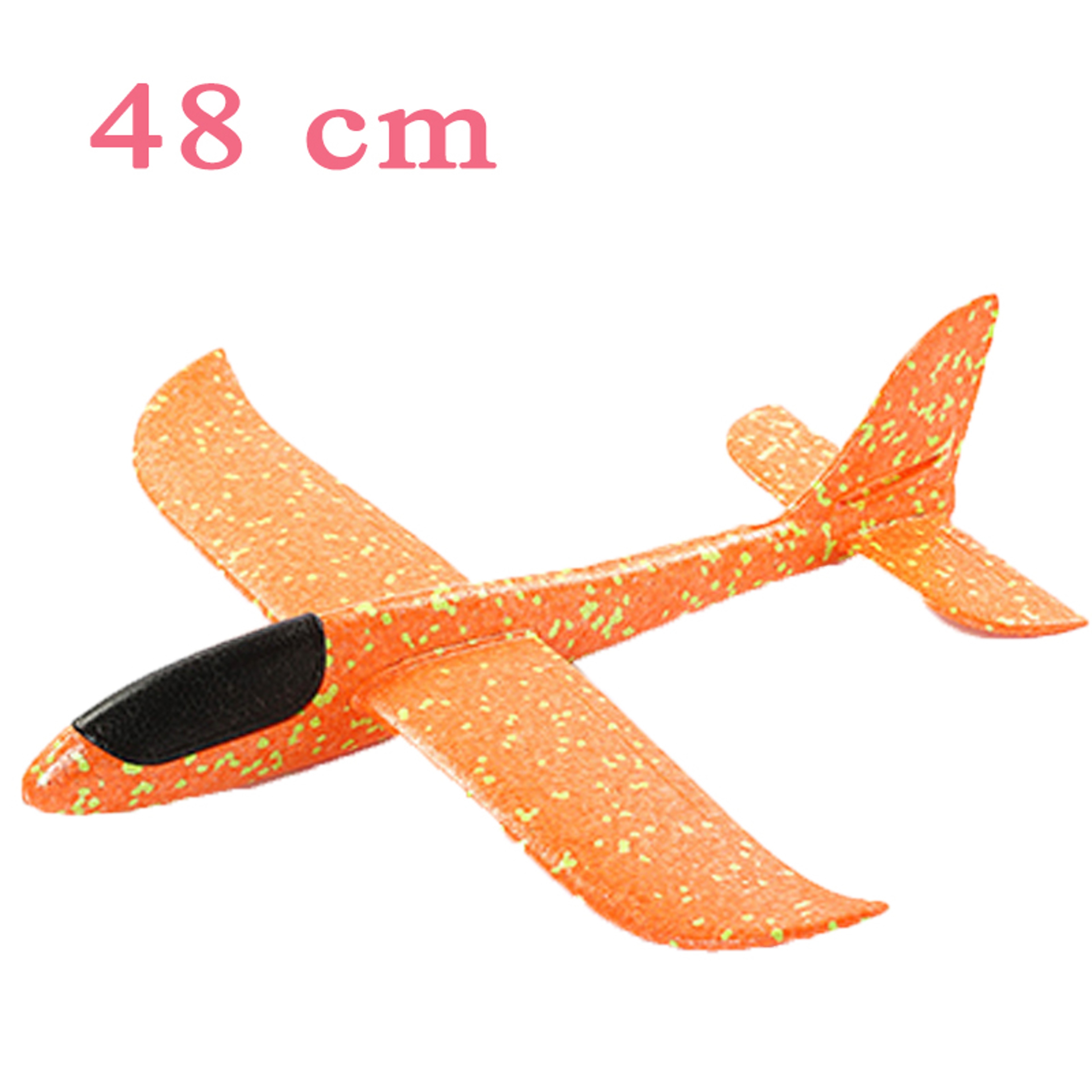 EVA Foam Hand Throw Glider Airplane Large Aircraft Model Toy For Kids DIY Flight Roundabout Airplan 10