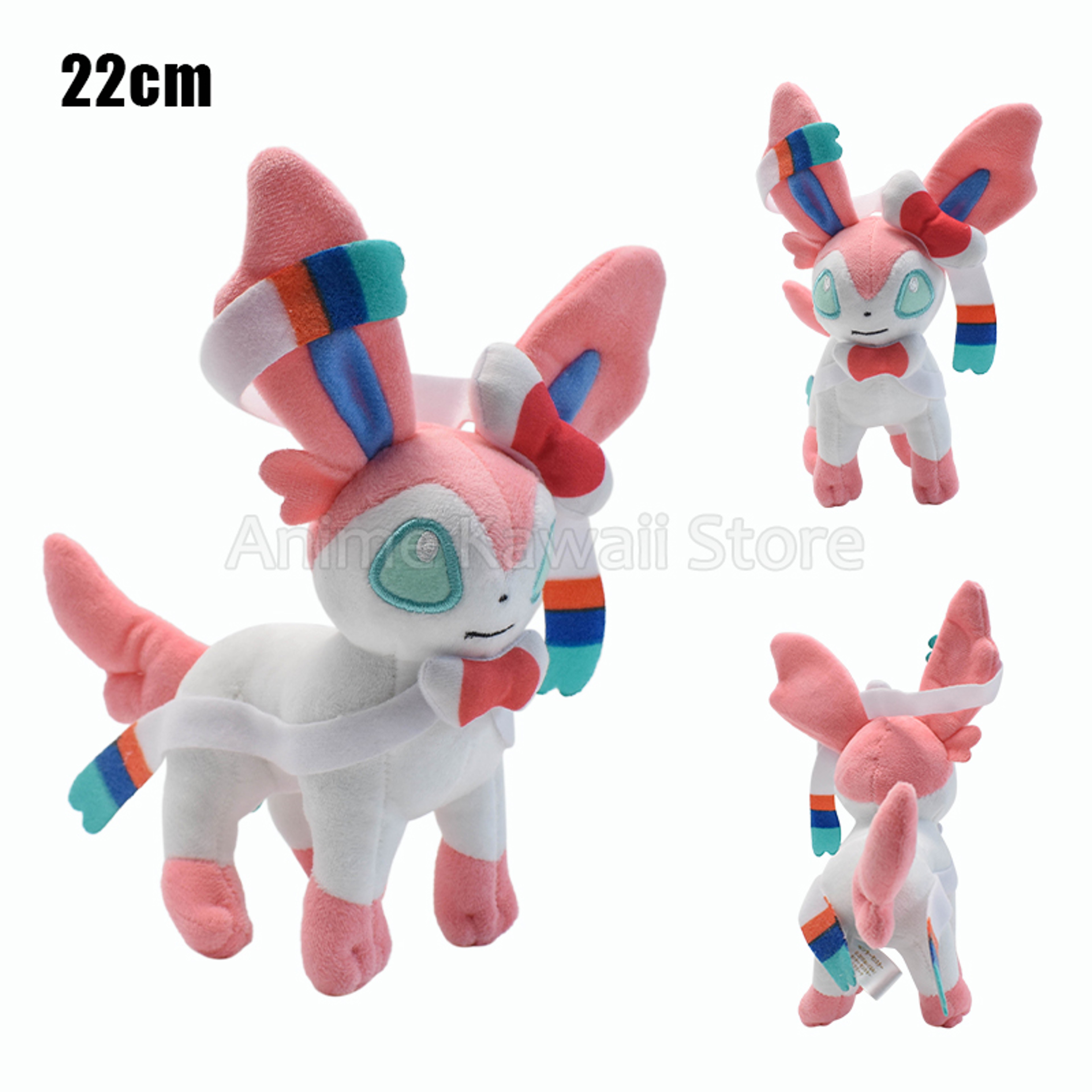 Pokemon Plush Toy, Mimikyu Eevee Umbreon Flareon Jolteon Vaporeon Glaceon Sylveon Espeon Evolution Stuffed Peluche Doll – view 19