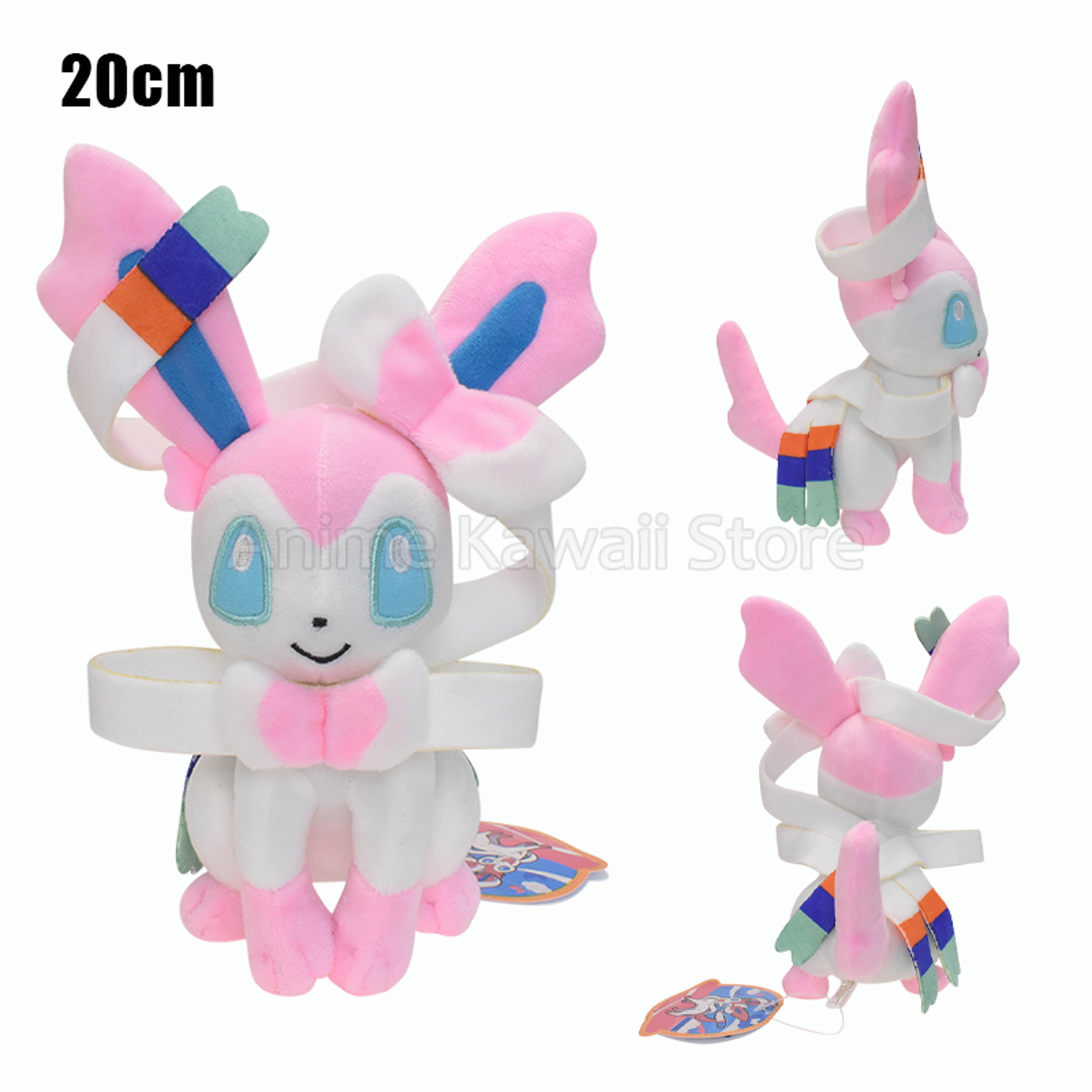 Pokemon Plush Toy, Mimikyu Eevee Umbreon Flareon Jolteon Vaporeon Glaceon Sylveon Espeon Evolution Stuffed Peluche Doll – view 30