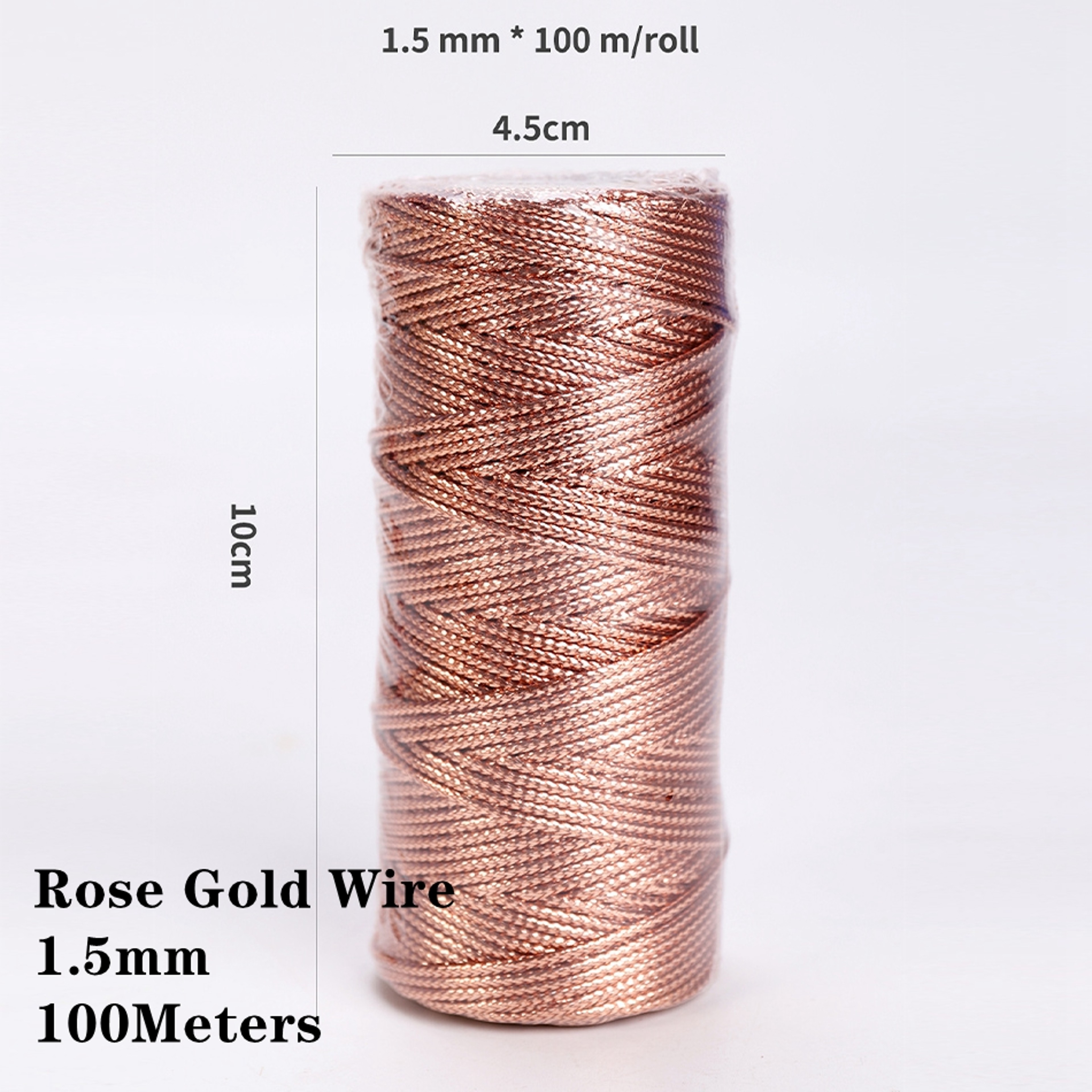 Cotton Macrame Cord Twine Rope String for Crafts, DIY Wall Hangings, Handmade Sewing, Wedding Party & Home Decor – view 9