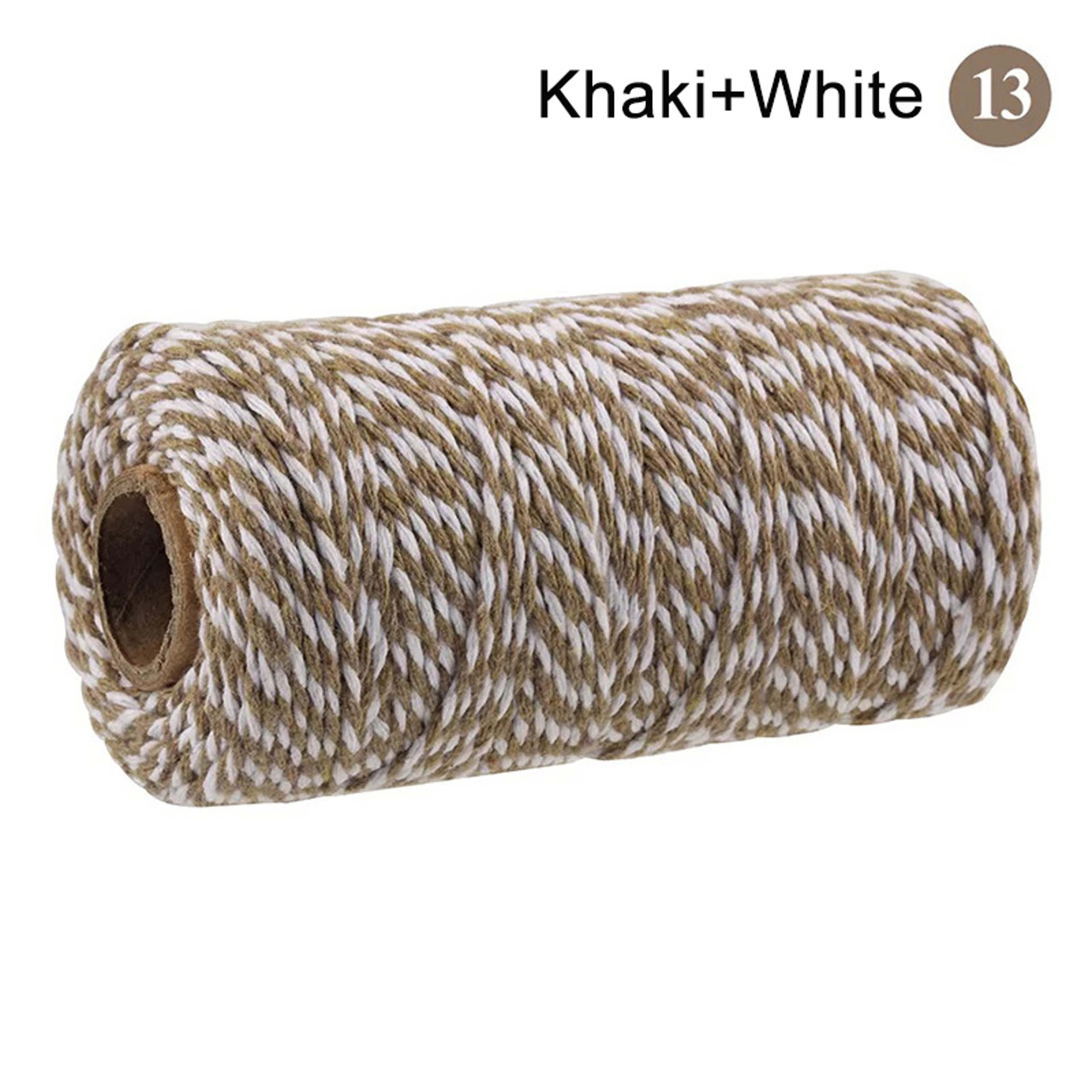 Cotton Macrame Cord Twine Rope String for Crafts, DIY Wall Hangings, Handmade Sewing, Wedding Party & Home Decor – view 20