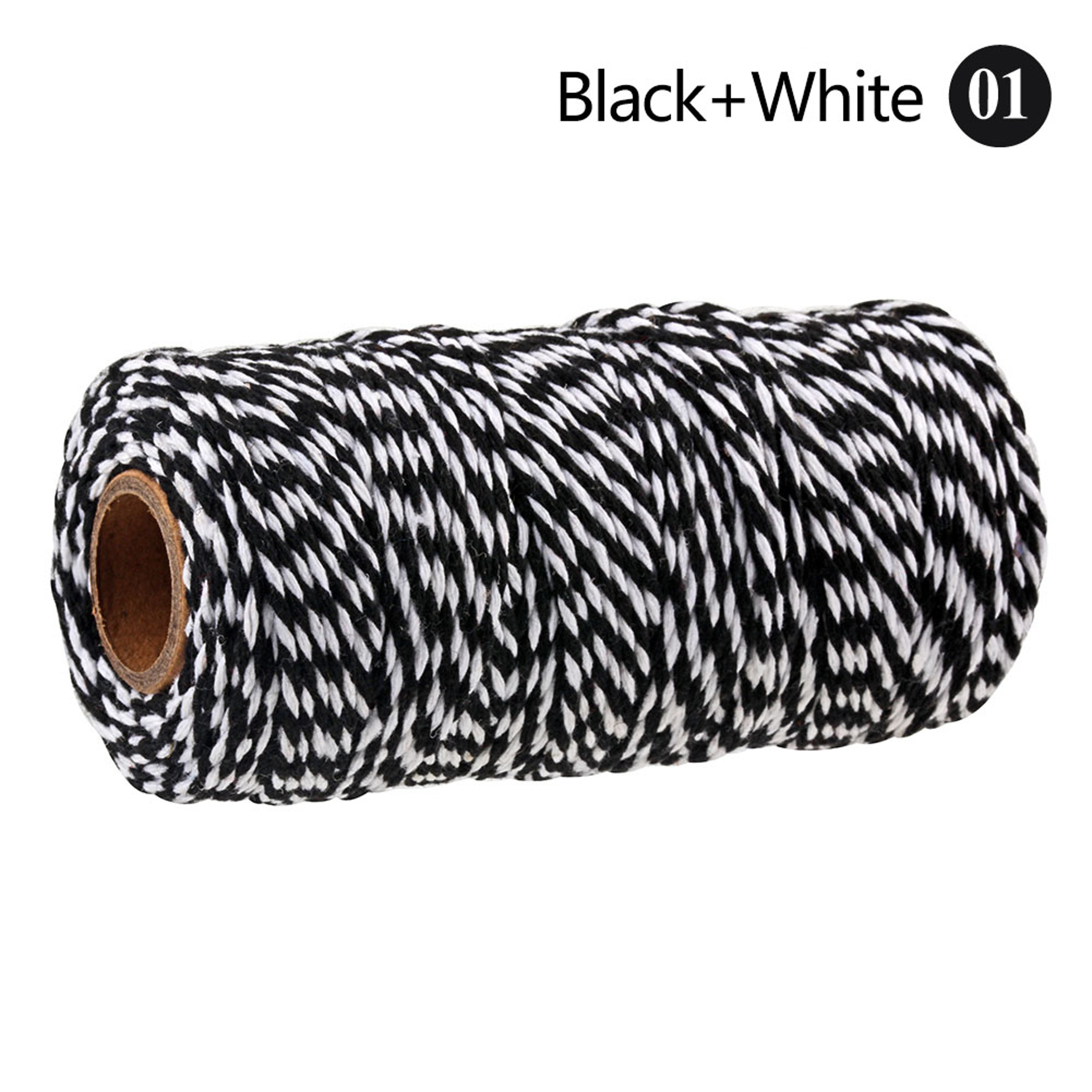 Cotton Macrame Cord Twine Rope String for Crafts, DIY Wall Hangings, Handmade Sewing, Wedding Party & Home Decor – view 31