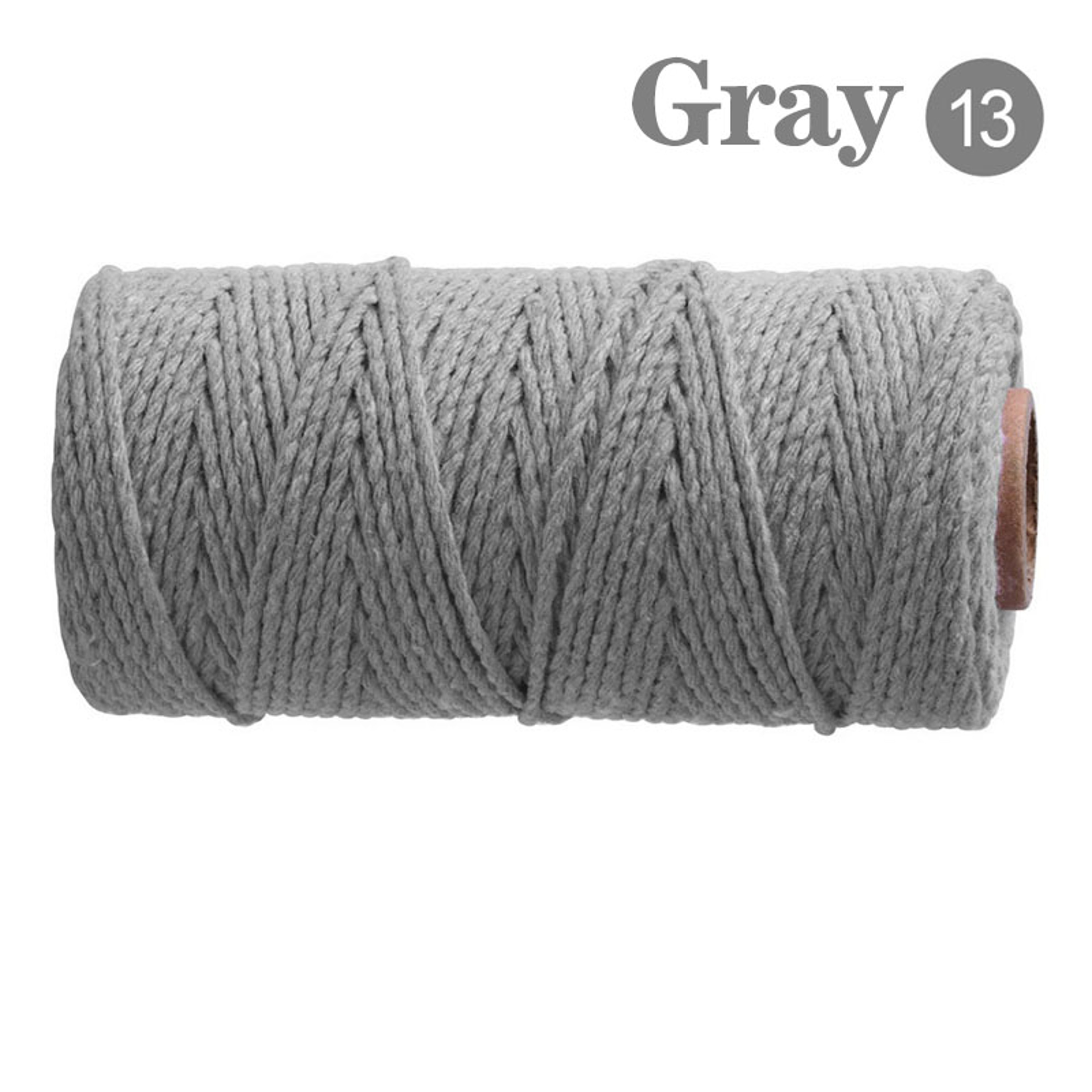 Cotton Macrame Cord Twine Rope String for Crafts, DIY Wall Hangings, Handmade Sewing, Wedding Party & Home Decor – view 39